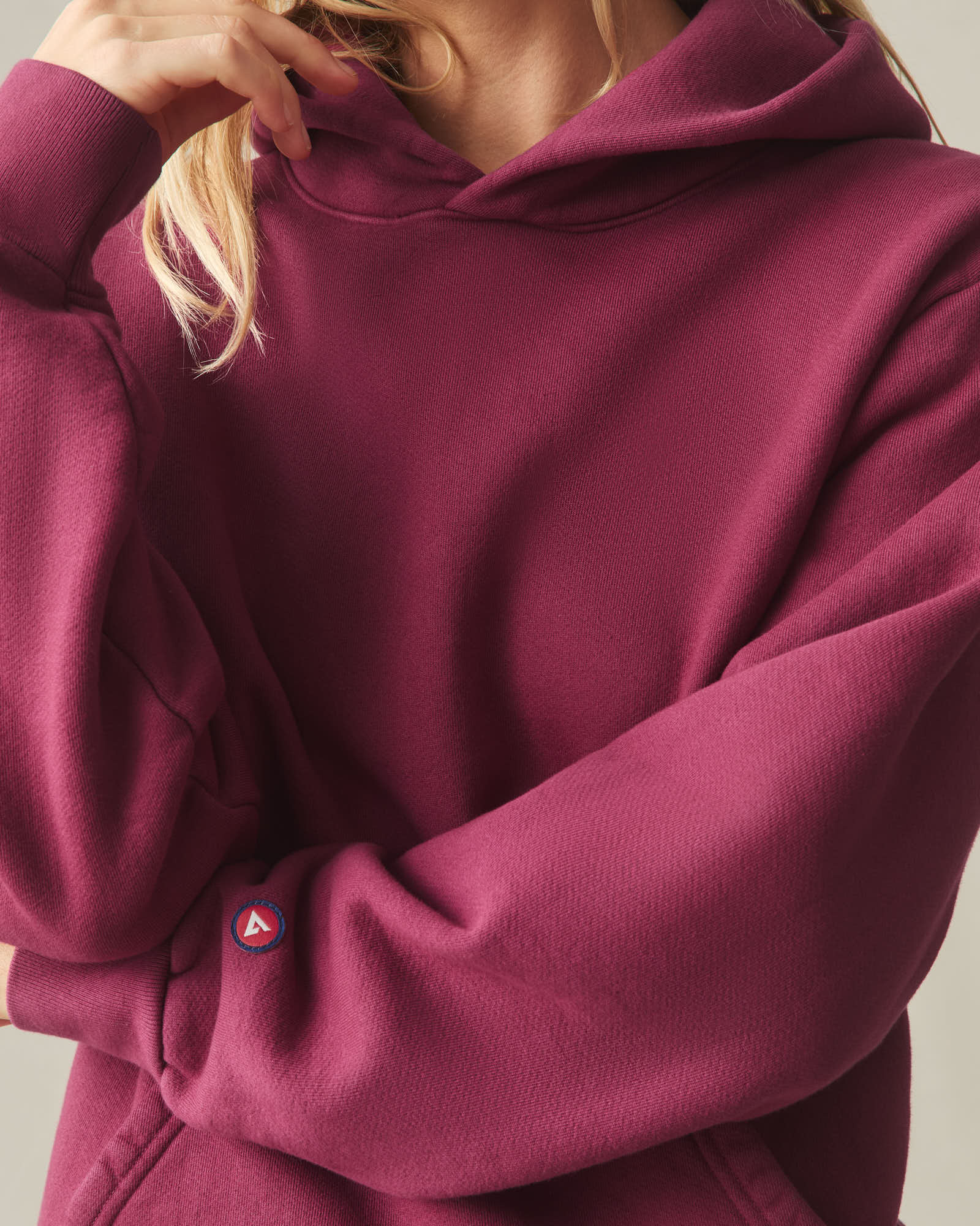 Unisex American Vintage Pullover - Beet Red - Image 5