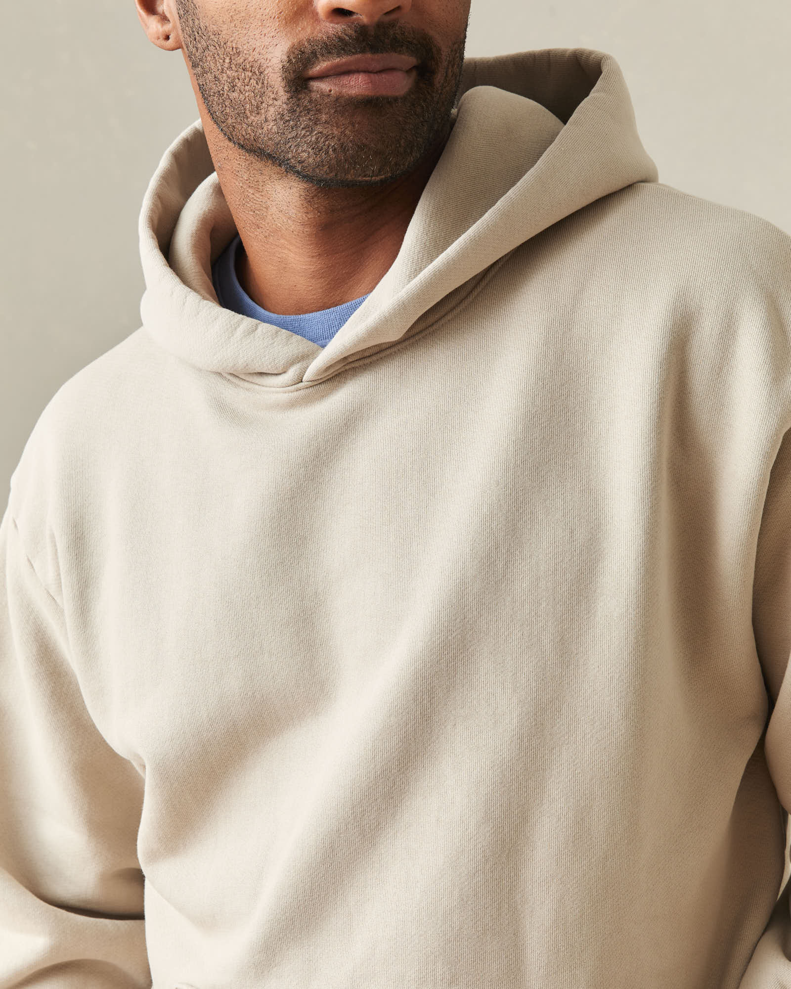 Unisex American Vintage Pullover - Reactive Cobblestone - Image 5