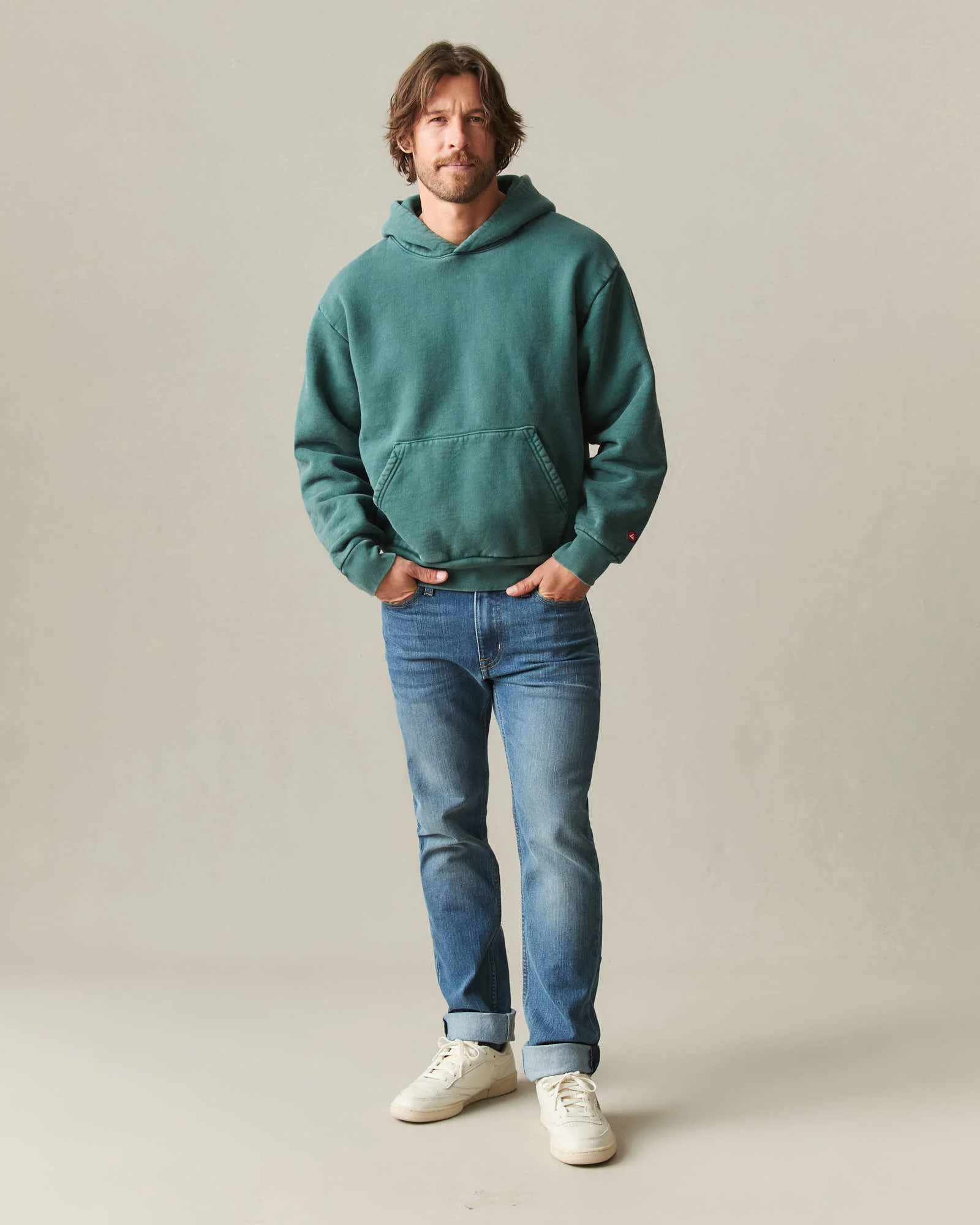 Unisex American Vintage Pullover - Stone Wash Jasper - Image 9
