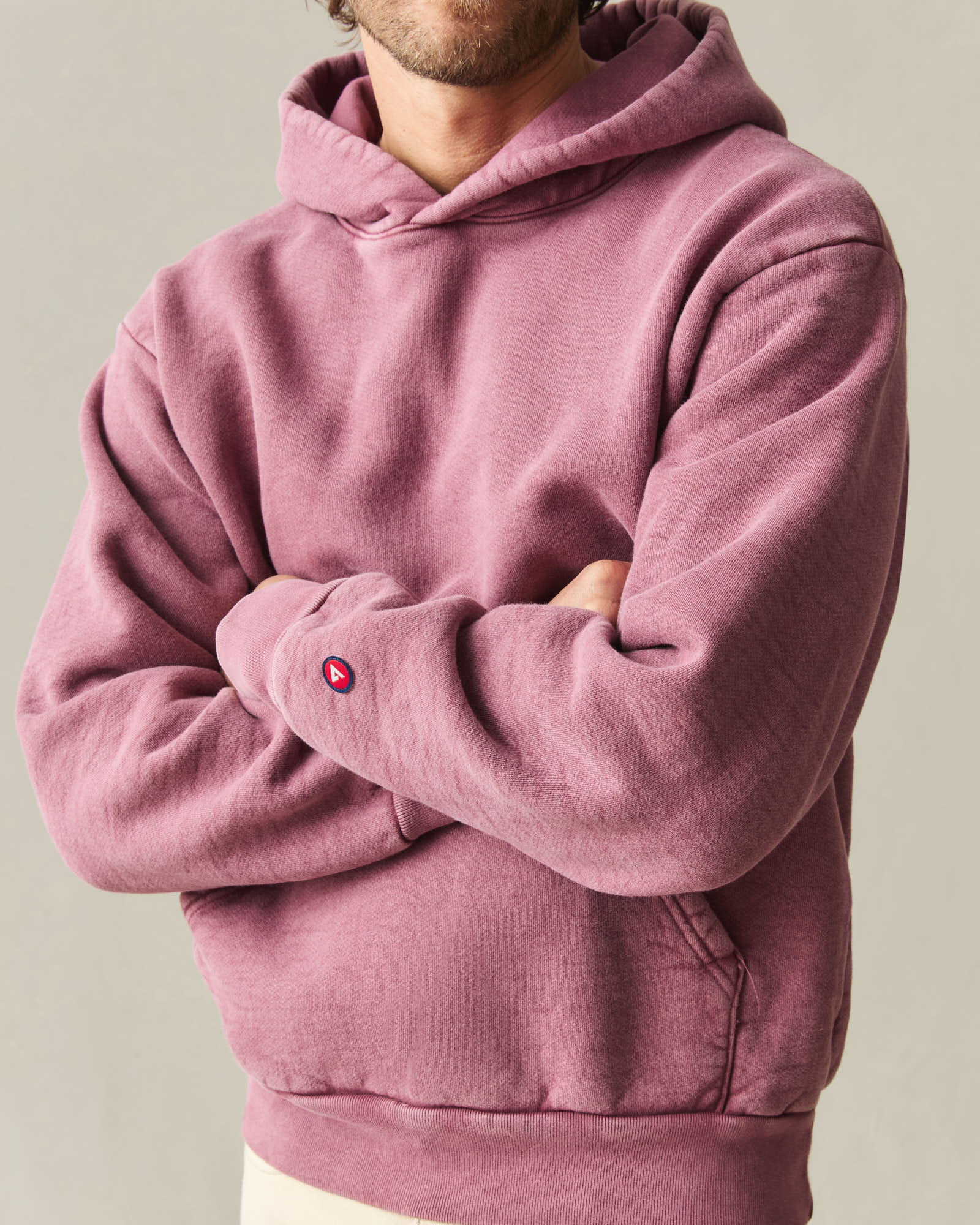 Unisex American Vintage Pullover - Stone Wash Wild Ginger - Image 5