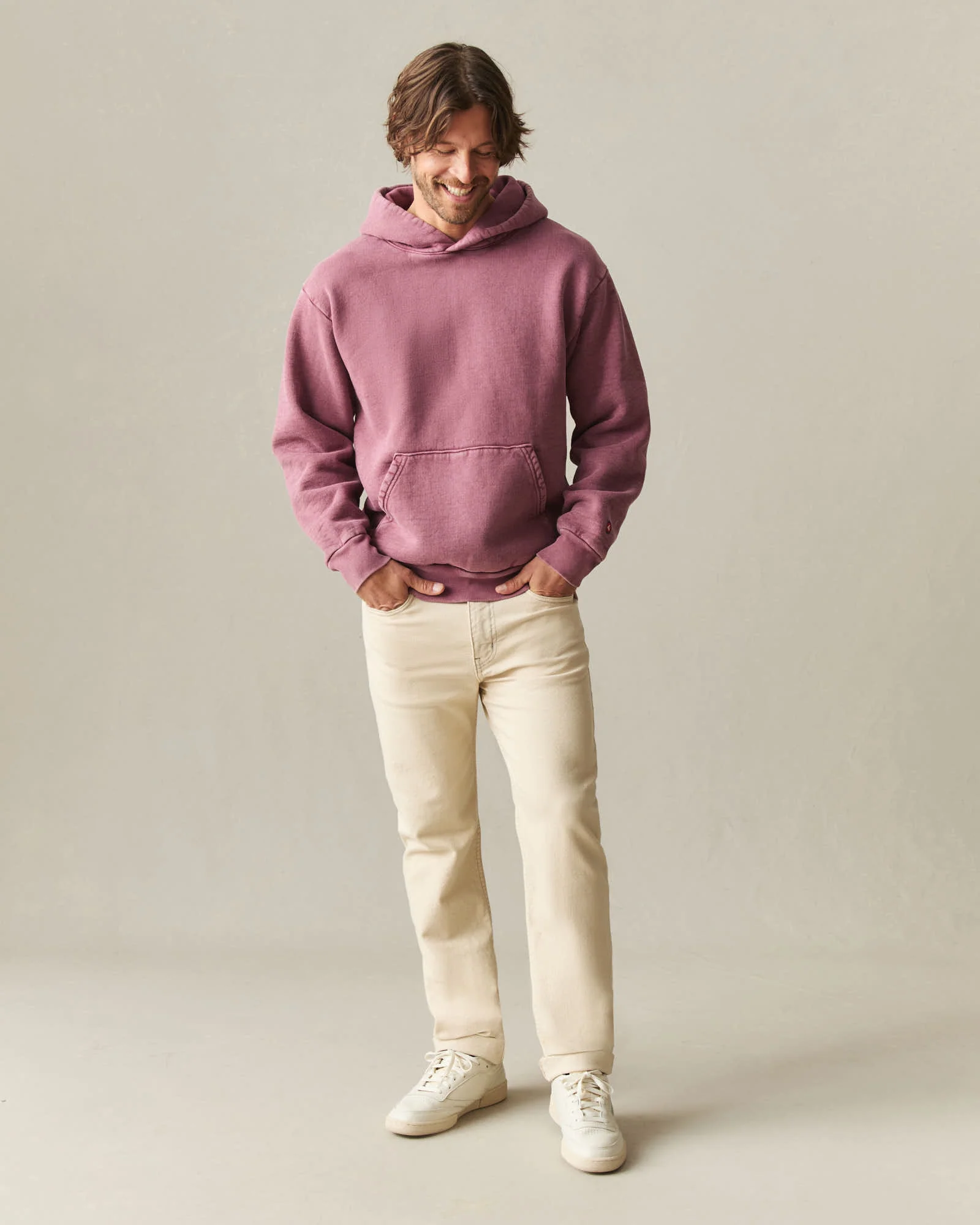 Unisex American Vintage Pullover - Stone Wash Wild Ginger - Image 8