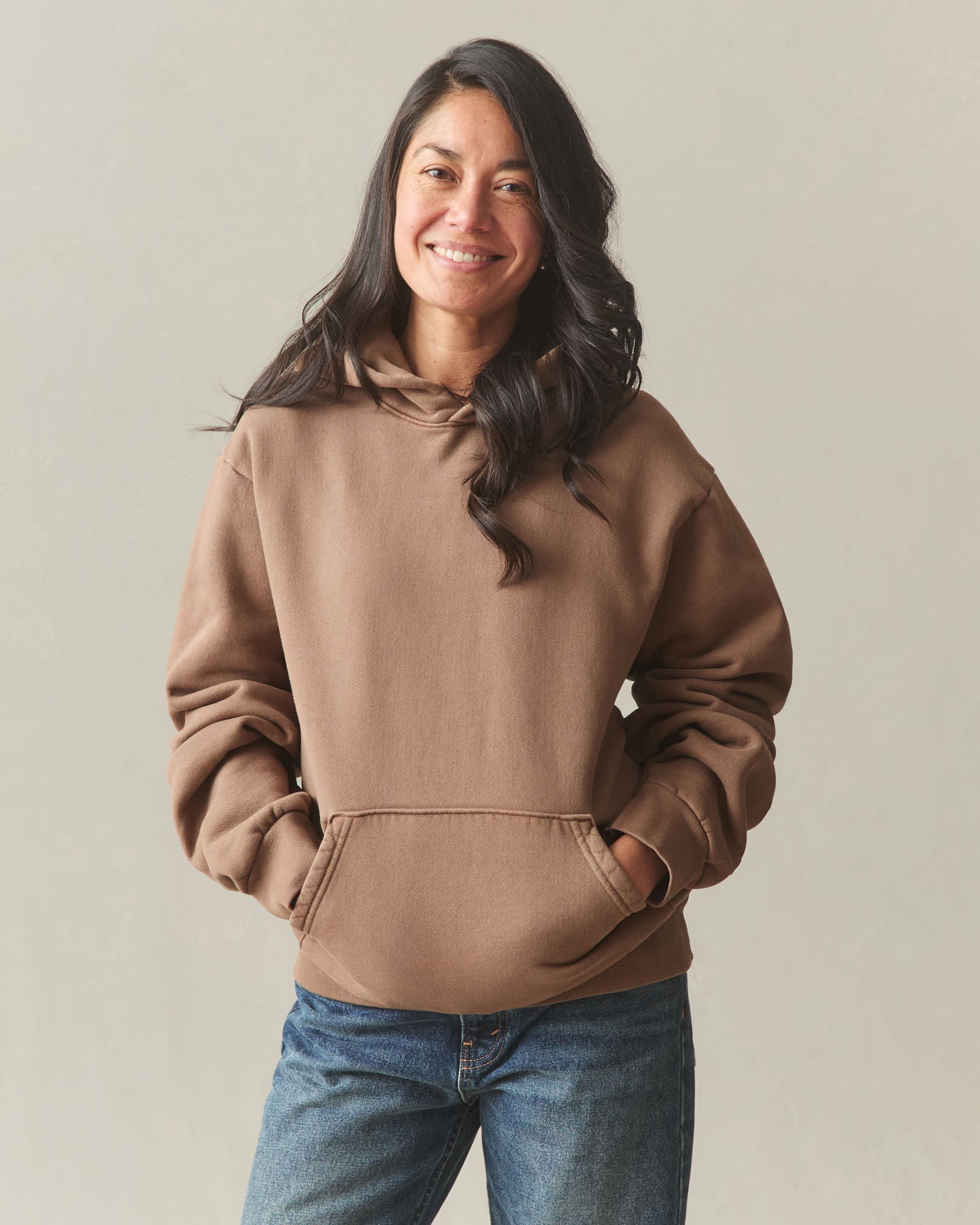 Unisex  American Vintage Pullover - Tiramisu - Image 3