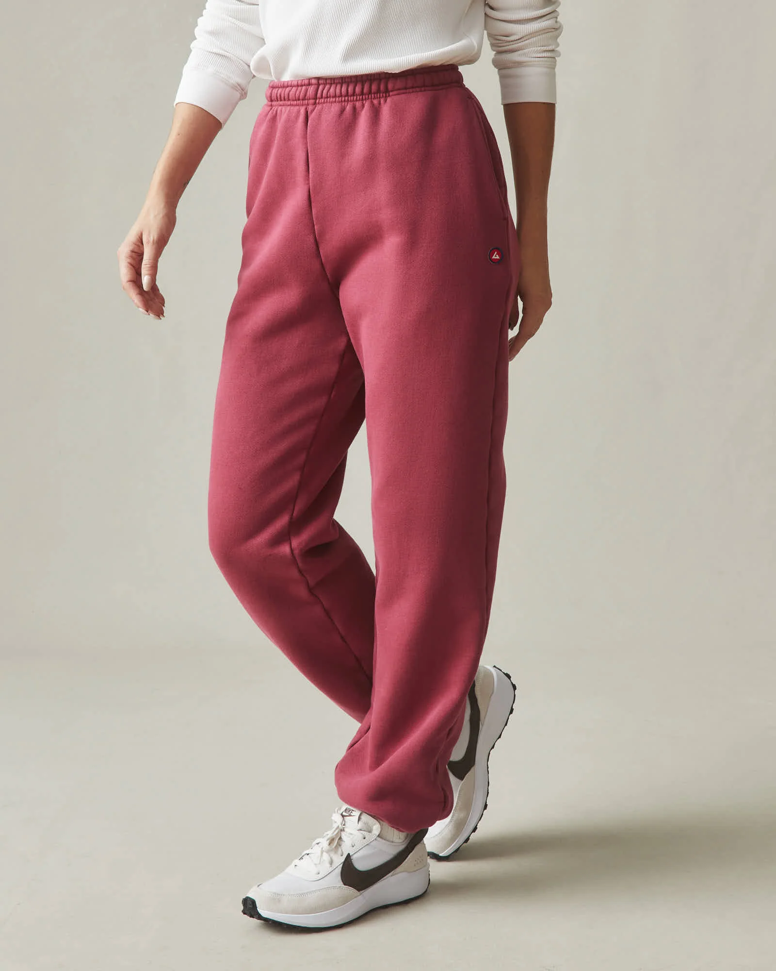Unisex American Vintage Sweatpant - Tibetan Red - Image 3