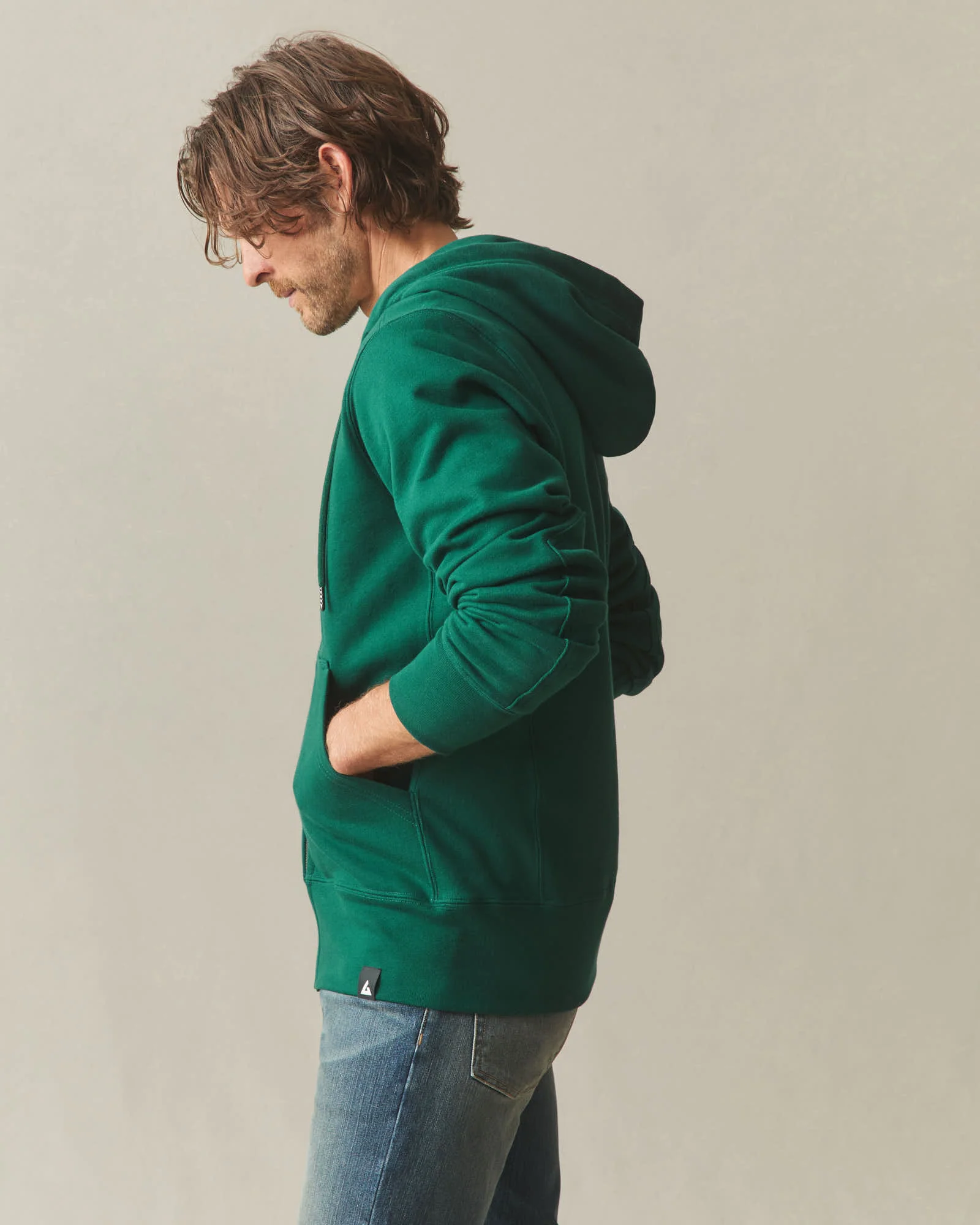Men's Classic Full Zip - Botanical Garden - Image 4