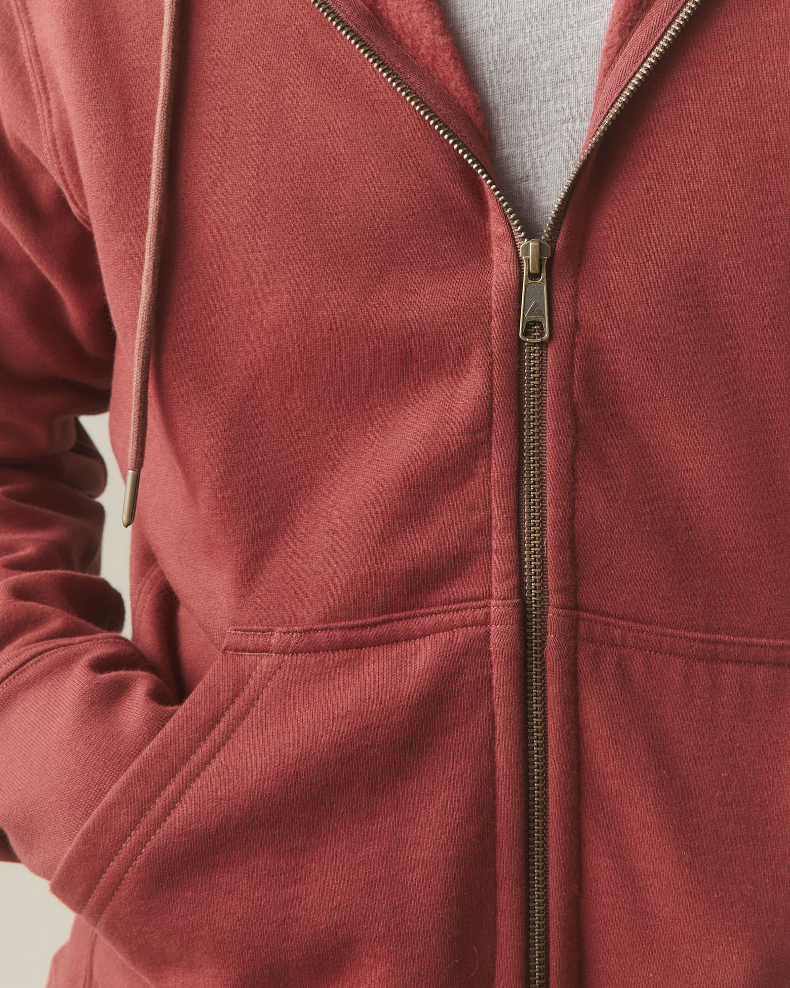 Men's Classic Full Zip - Spiced Apple - Image 4
