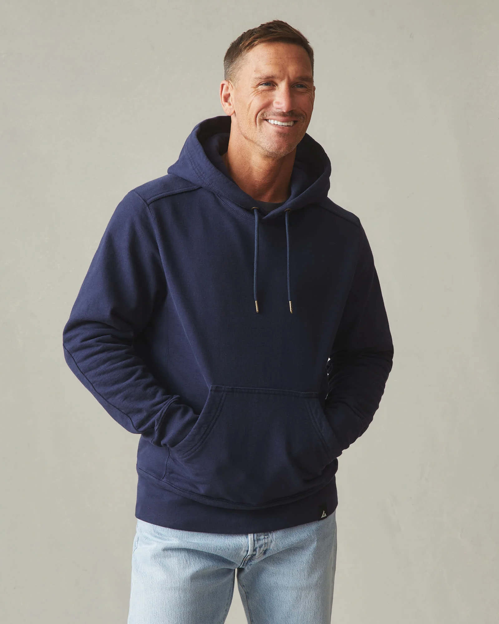 Men's Classic Pullover - True Navy - Image 2