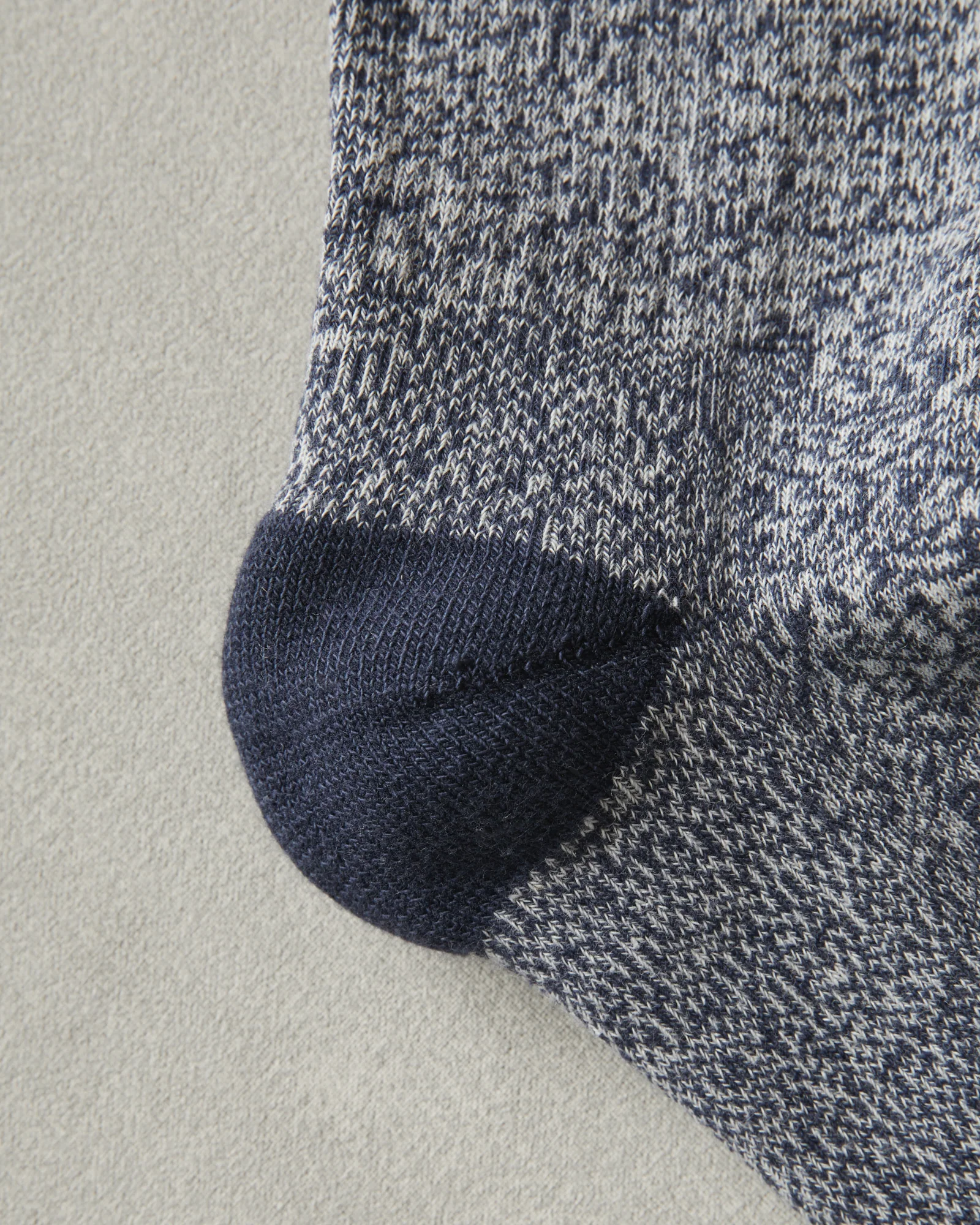 Crew Socks - Marl Navy - Image 3