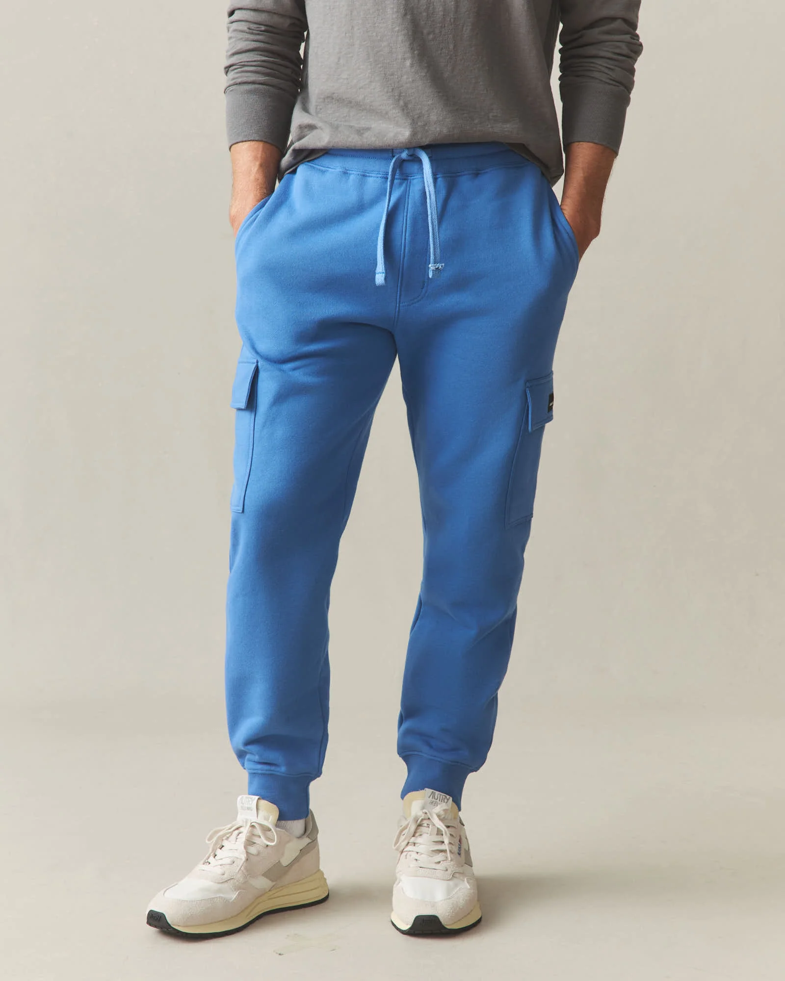 Men's Cargo Jogger - Bright Cobalt - Image 2