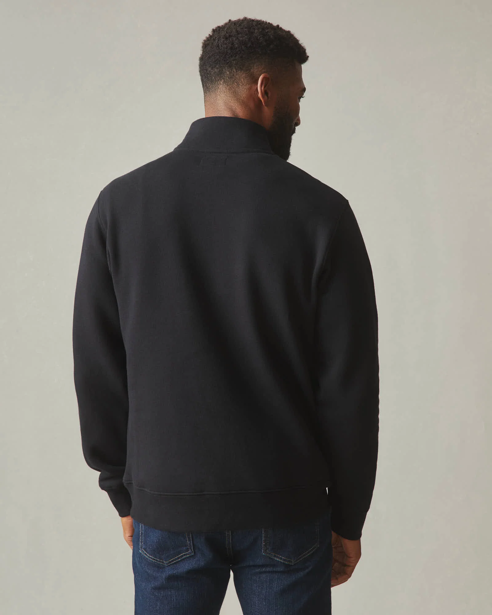 Men's Carolina Quarter Zip - Black - Image 4
