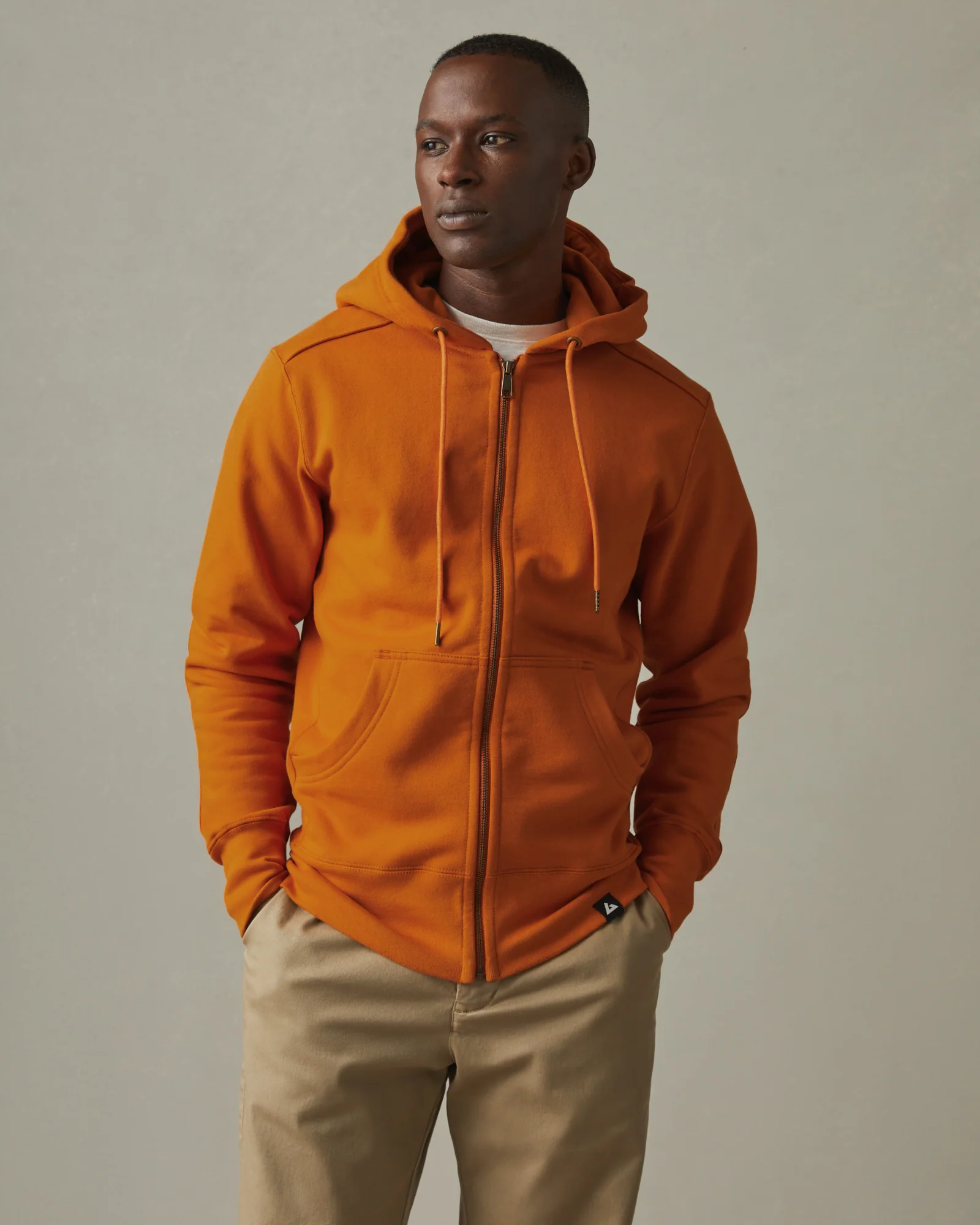 Men's Classic Full Zip - Amber - Image 4
