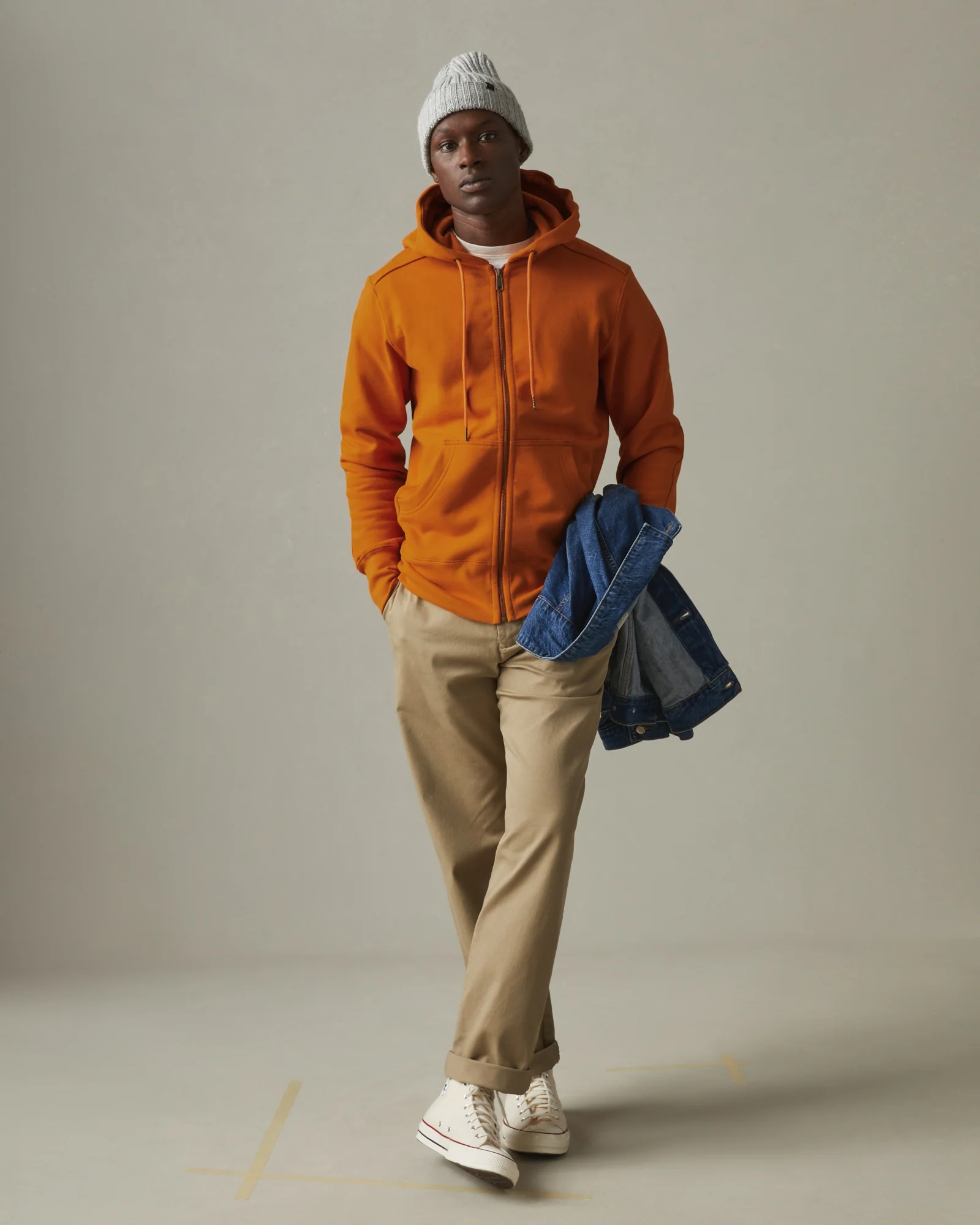 Men's Classic Full Zip - Amber - Image 6
