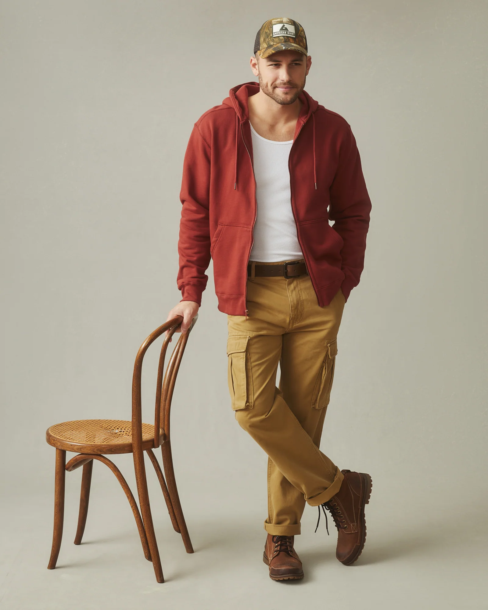 Men's Relaxed Classic Full Zip - El Camino - Image 5