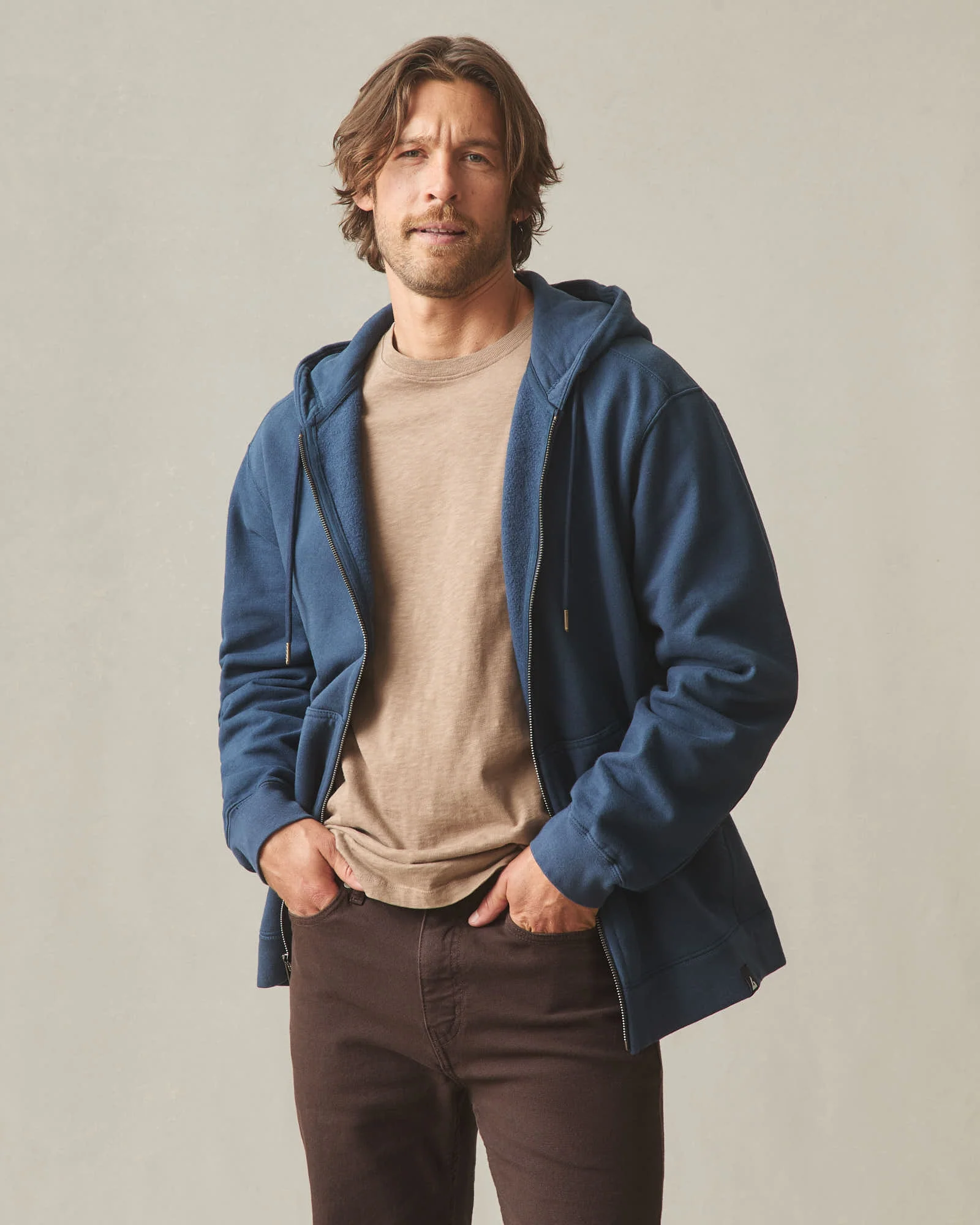 Men's Relaxed Classic Full Zip - Spellbound - Image 4