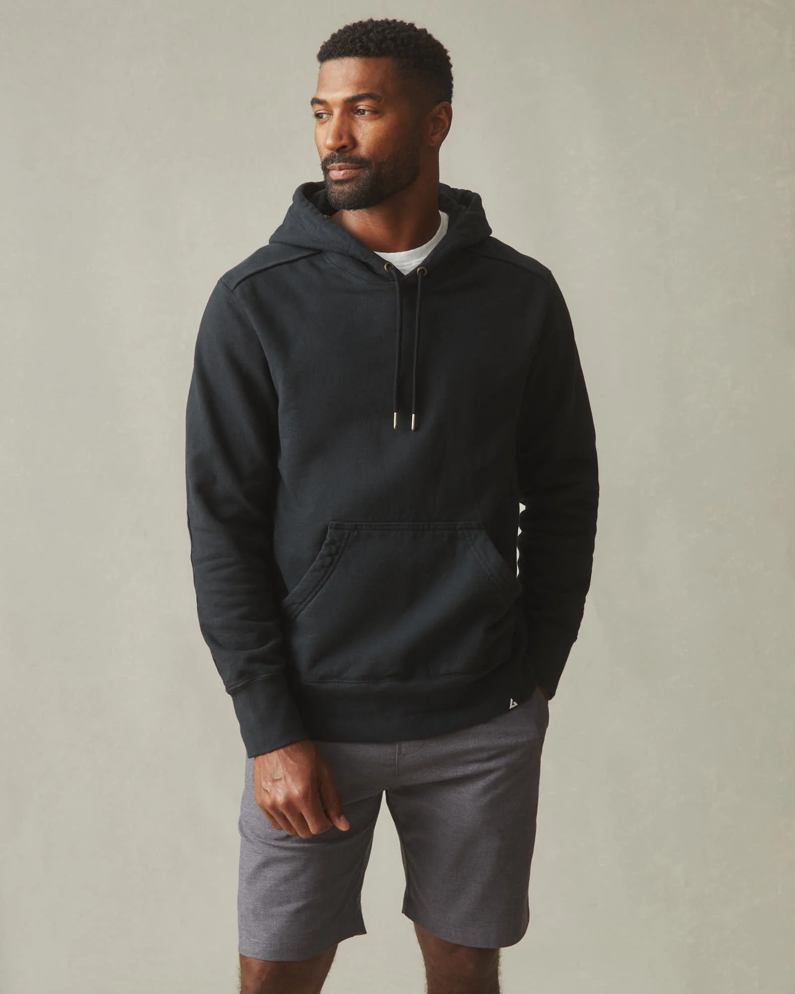 Men's Classic Pullover - Black - Image 3