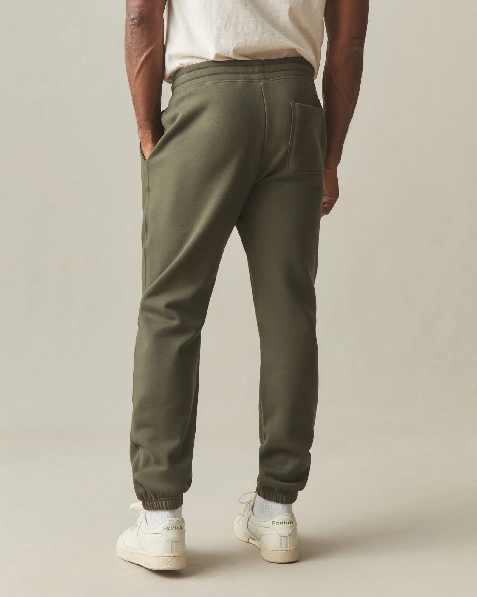 Men's Classic Sweatpant - Deep Olive - Image 4