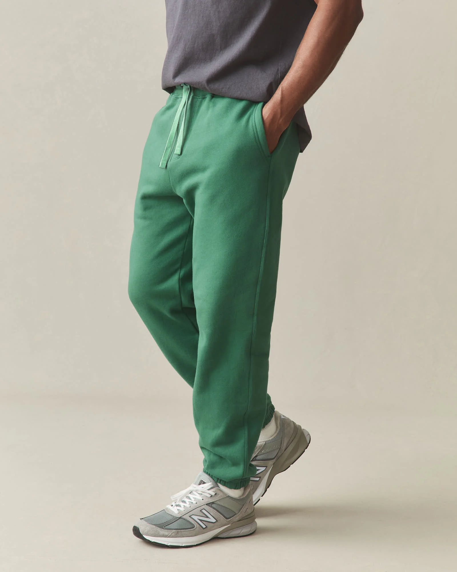 Men's Classic Sweatpant - Hunter Green - Image 3