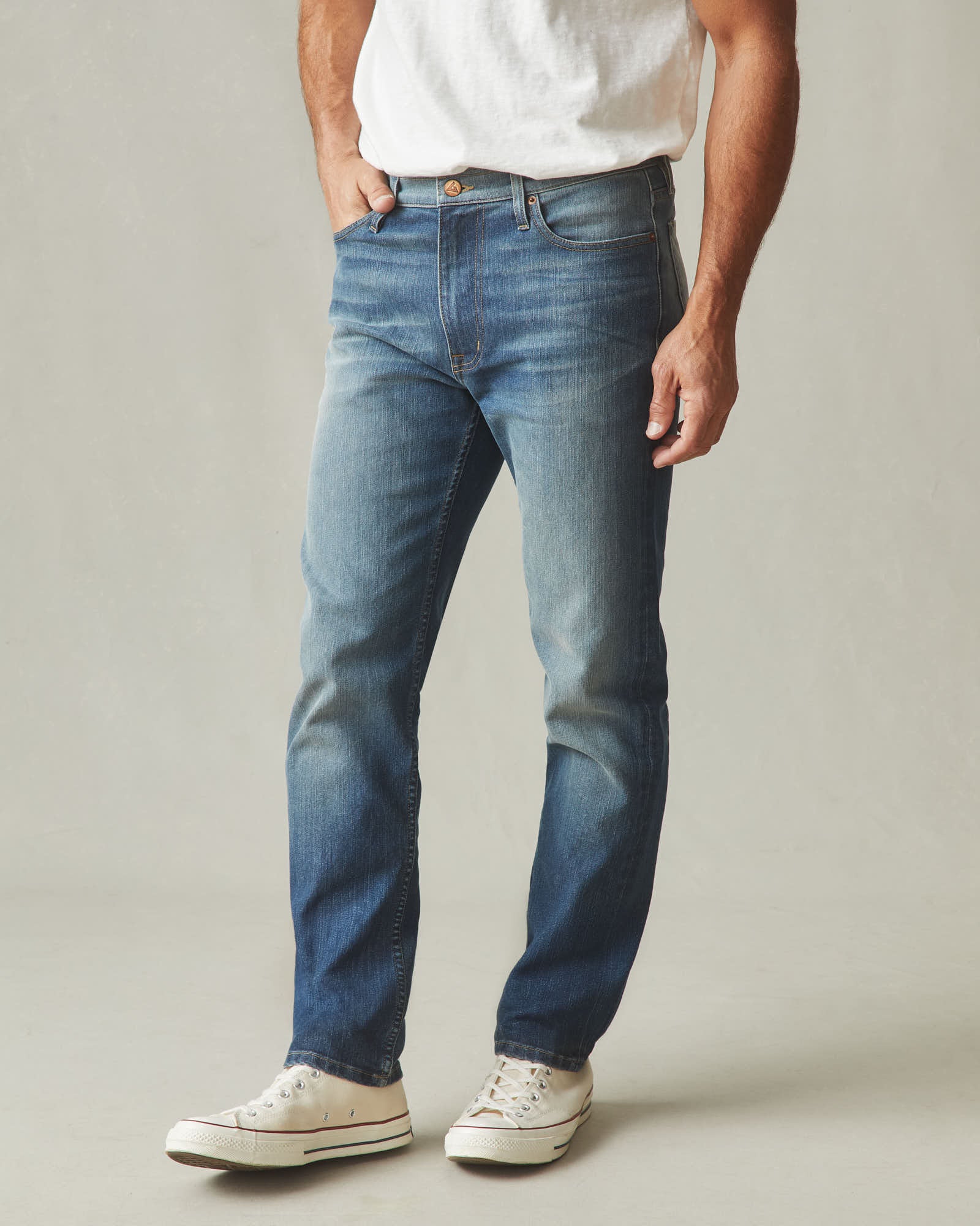 Men's Dakota Straight Pant - Medium Vintage Wash - Image 3