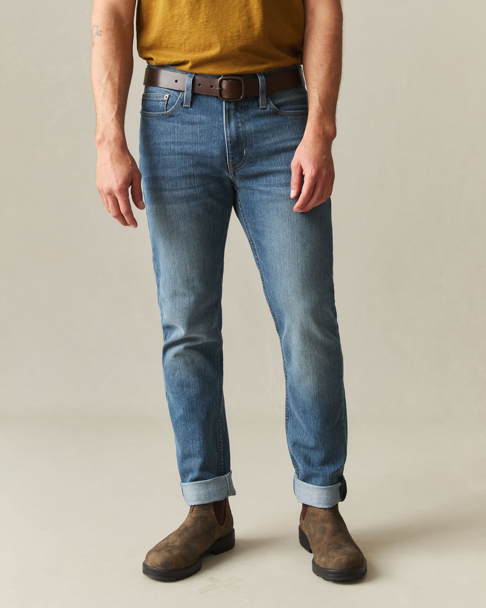 Men's Dakota Straight Pant - Medium Wash - Image 2