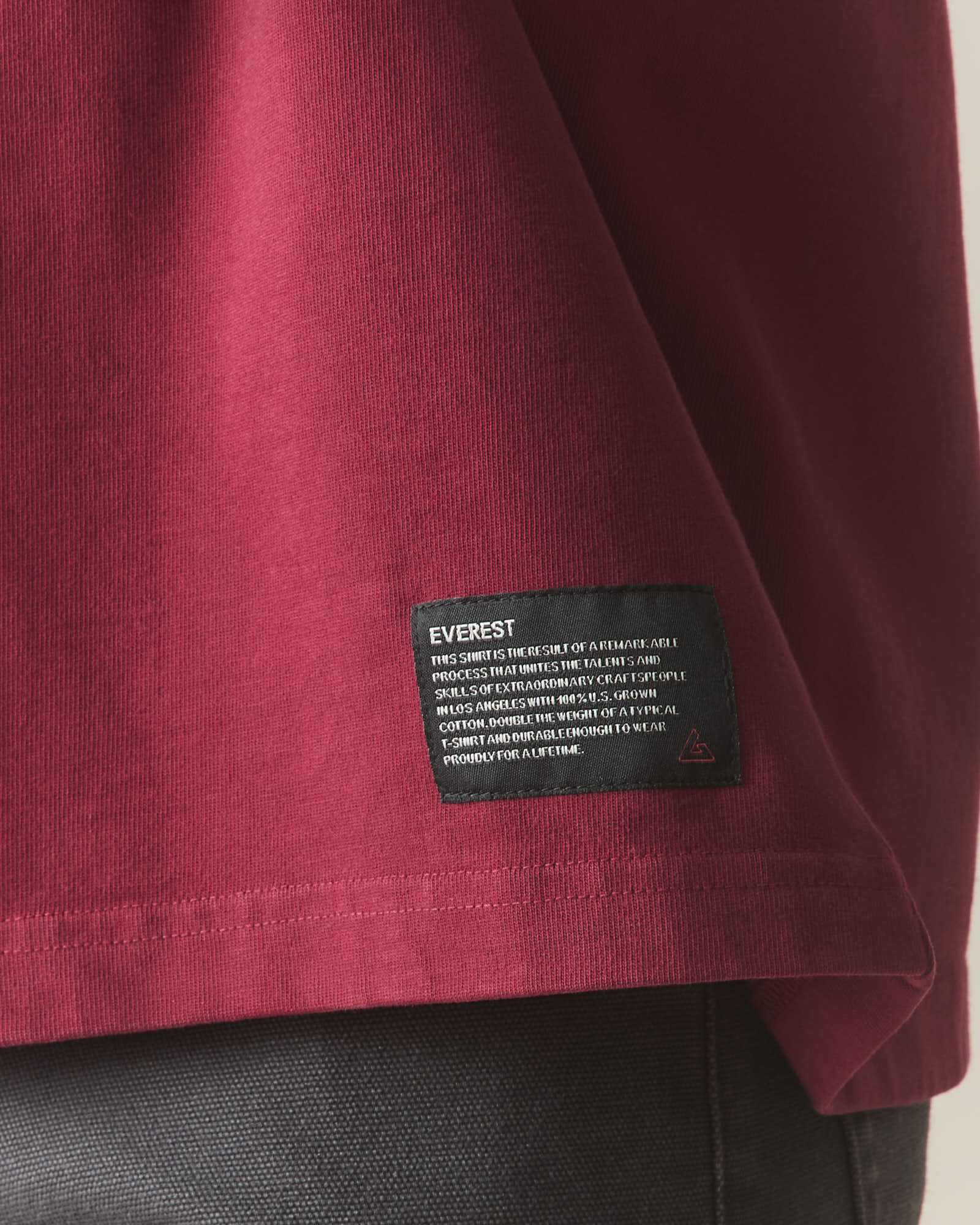 Men's Everest Tee - Bonfire Red - Image 5