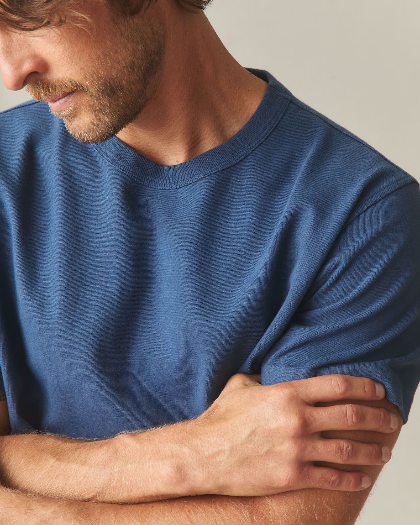 Men's Everest Tee - Dark Denim - Image 4