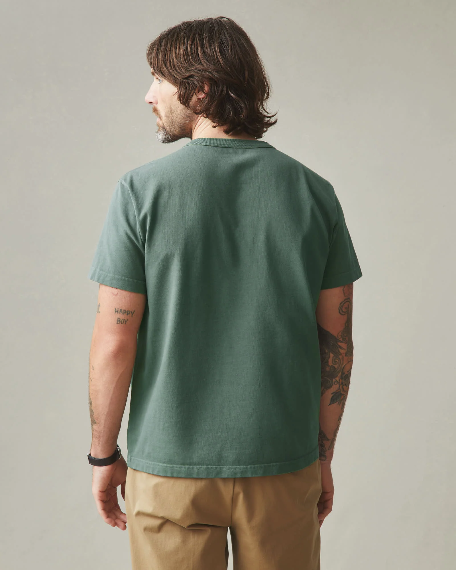 Men's Everest Tee - Dark Forest - Image 3