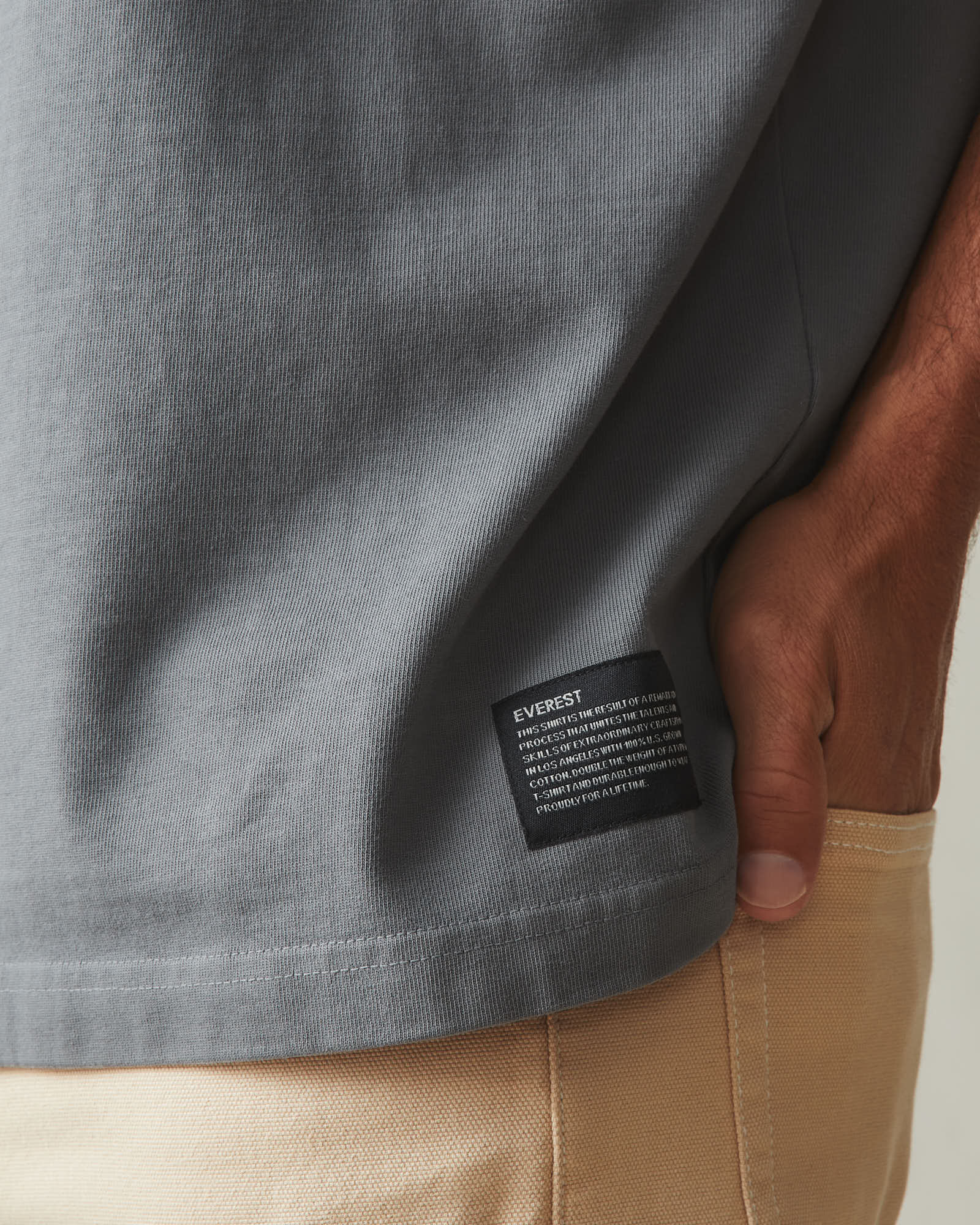 Men's Everest Tee - Lava Smoke - Image 5