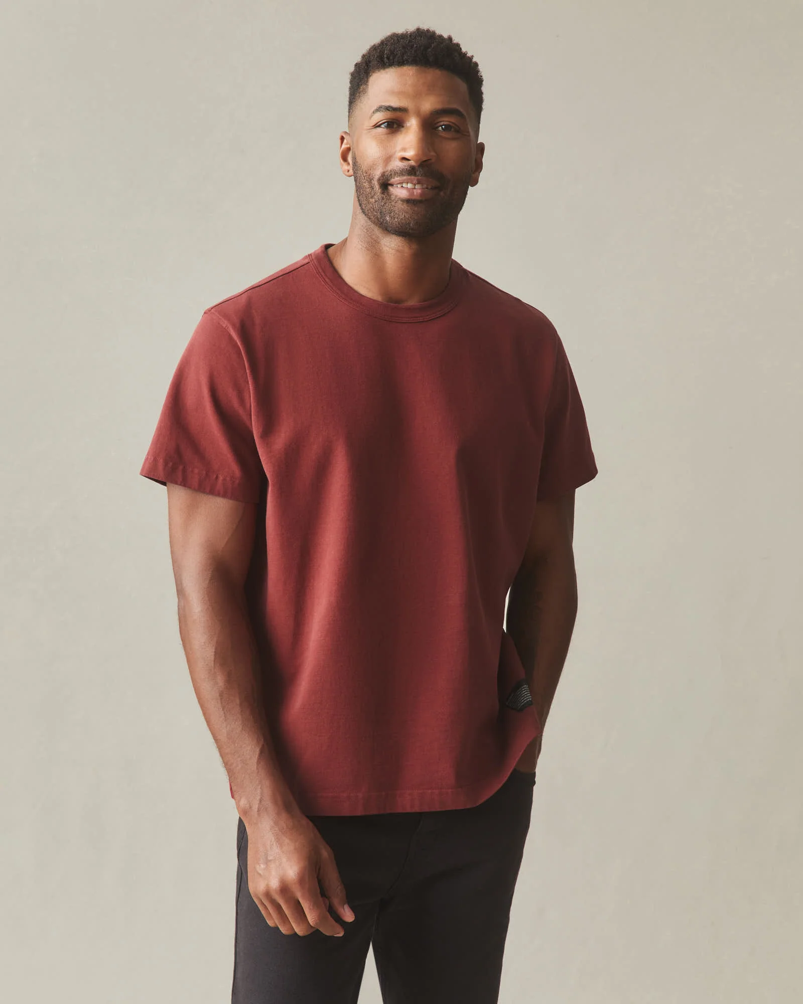 Men's Everest Tee - Russet Brown - Image 2