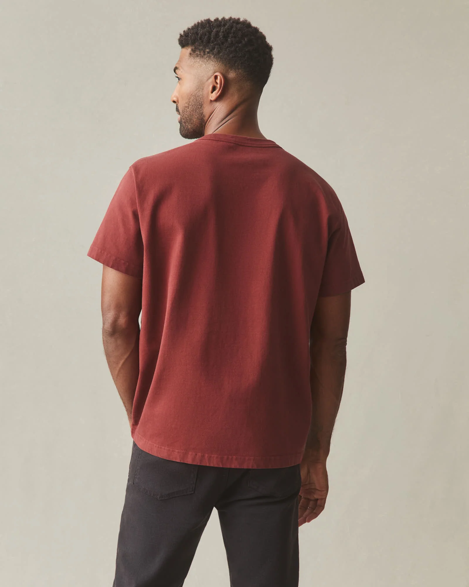 Men's Everest Tee - Russet Brown - Image 4