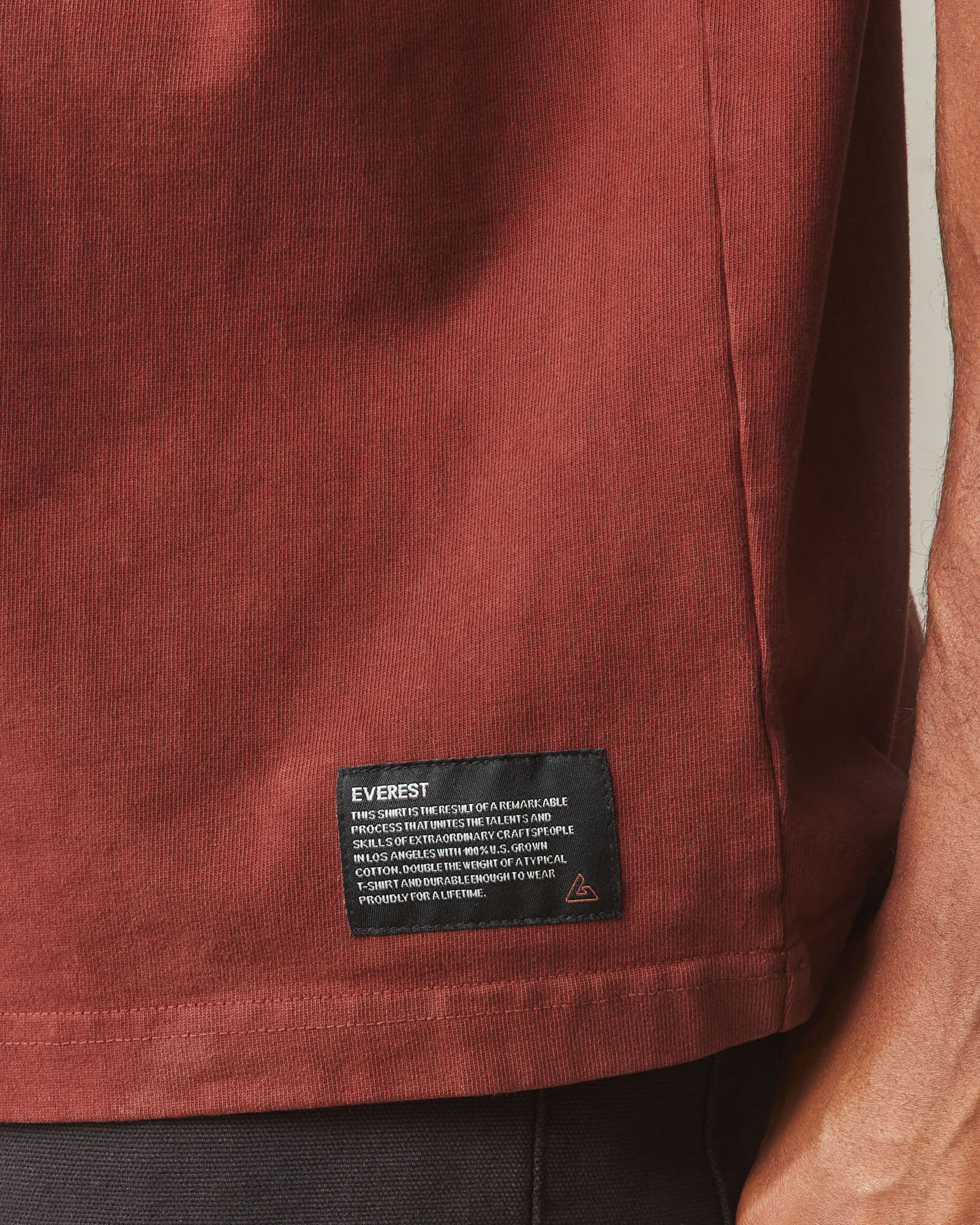 Men's Everest Tee - Russet Brown - Image 5