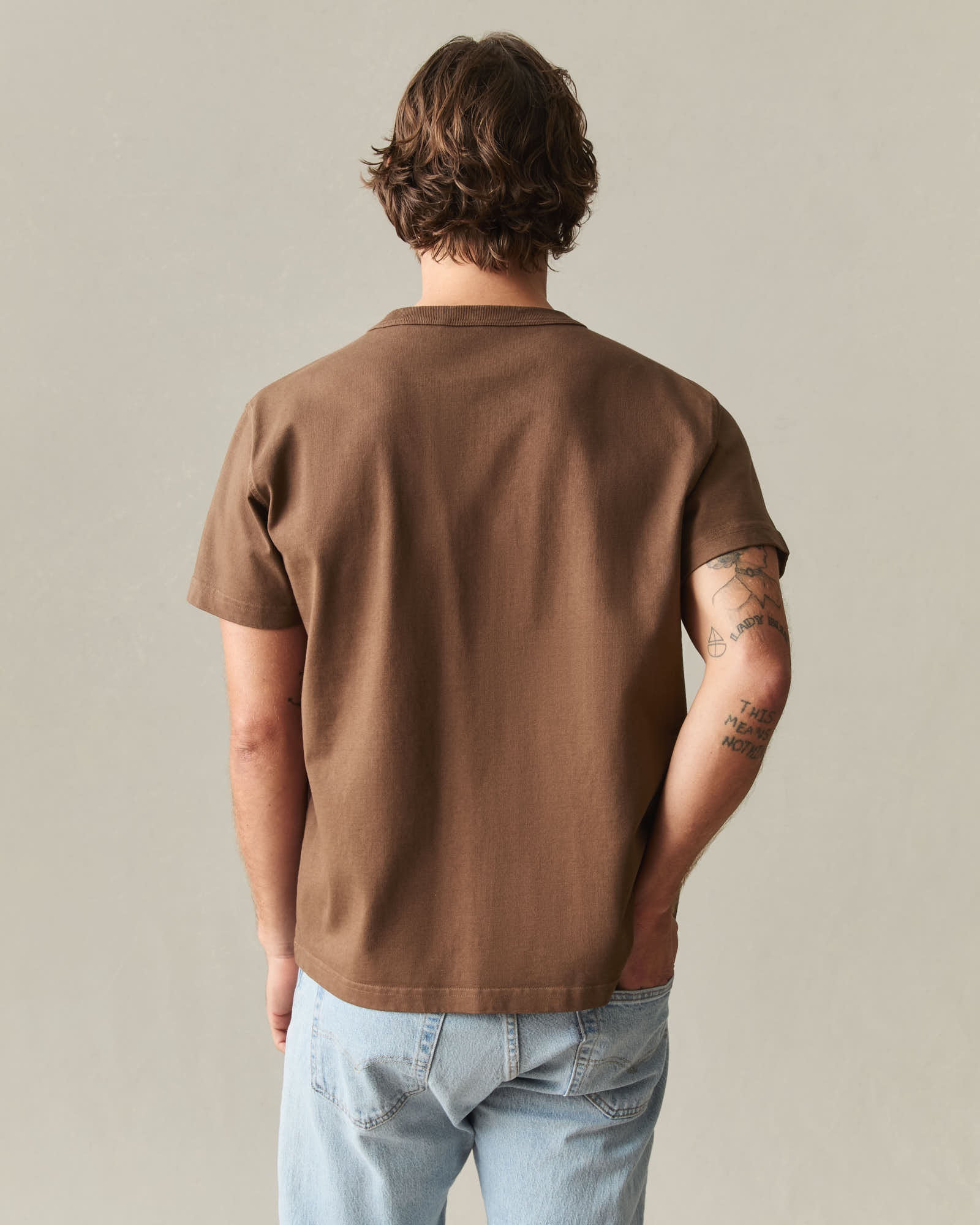 Men's Everest Tee - Tiramisu - Image 5