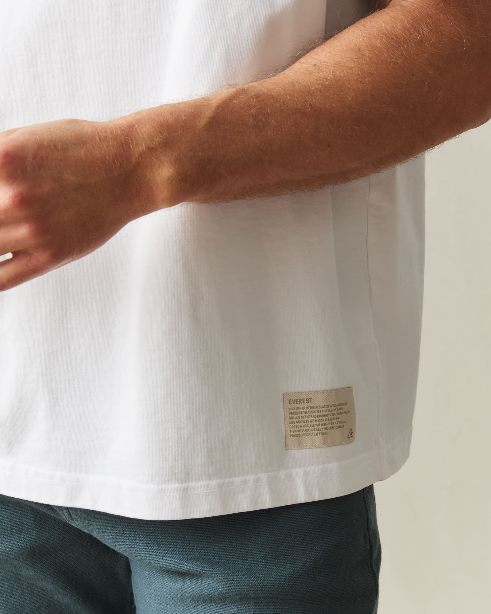 Men's Everest Tee - White - Image 5
