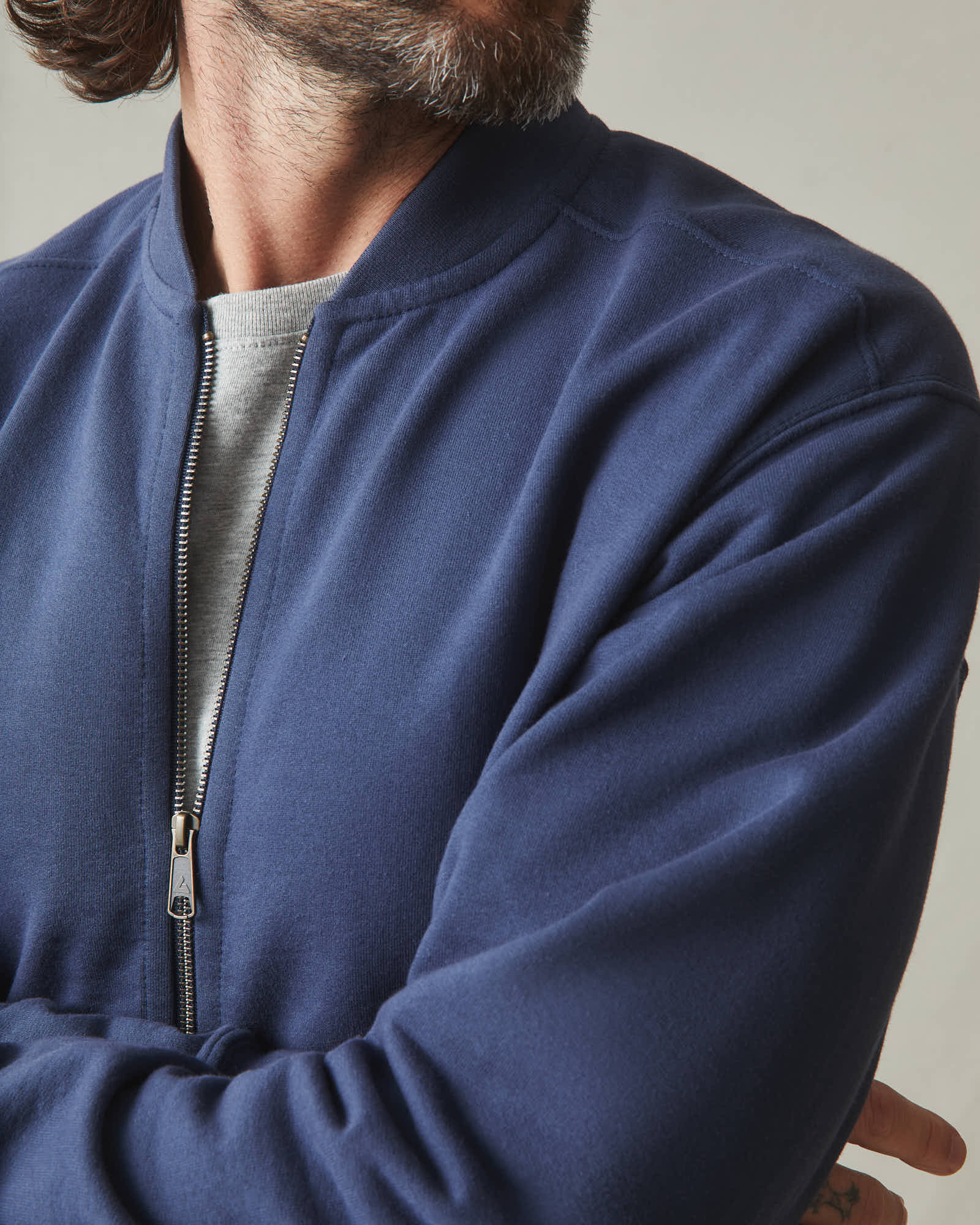 mens-fleece-bomber-jacket-spellbound - Image 3