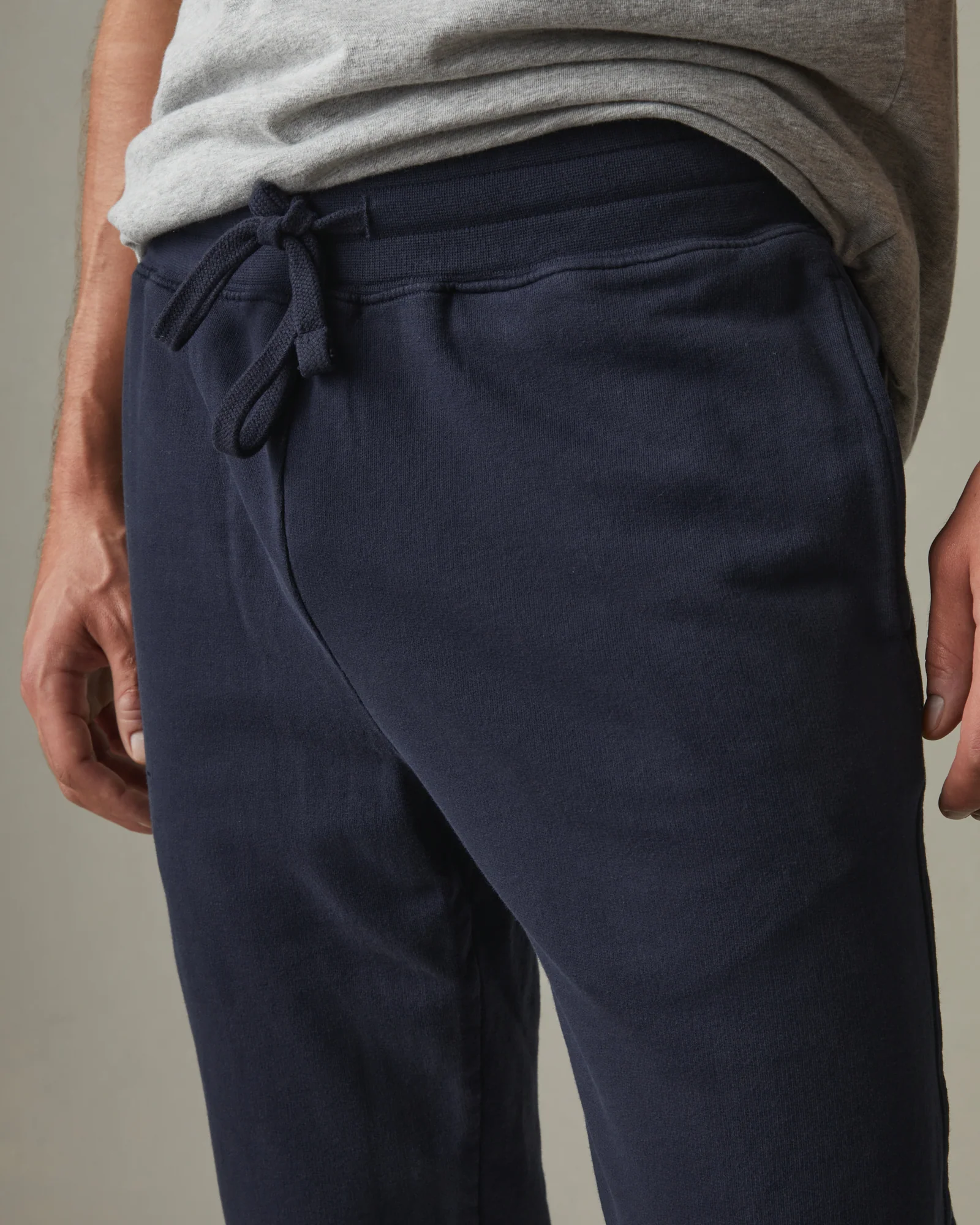 Men's French Terry Jogger - Oxford Blue - Image 4