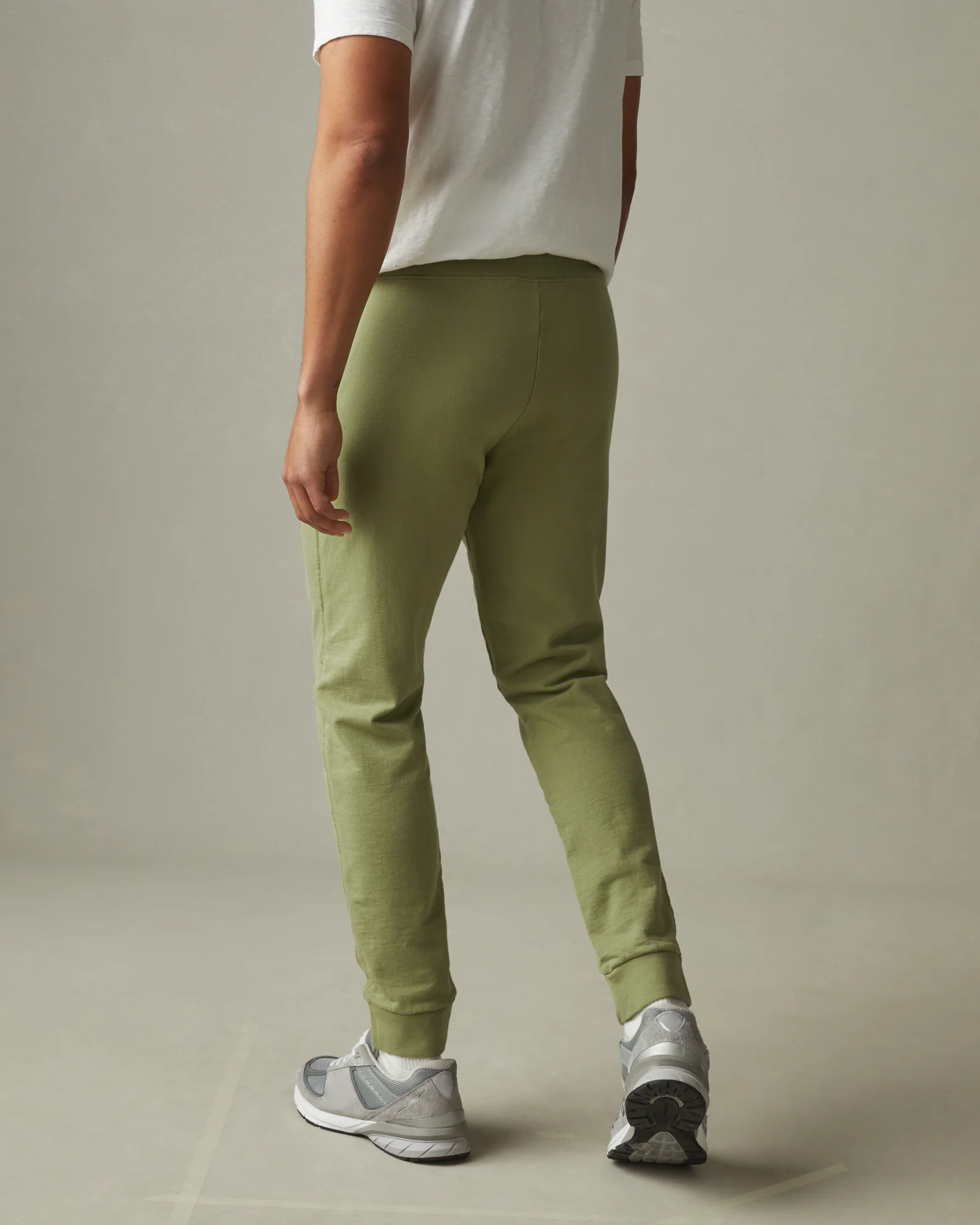 Men's French Terry Jogger - Pale Sage - Image 3