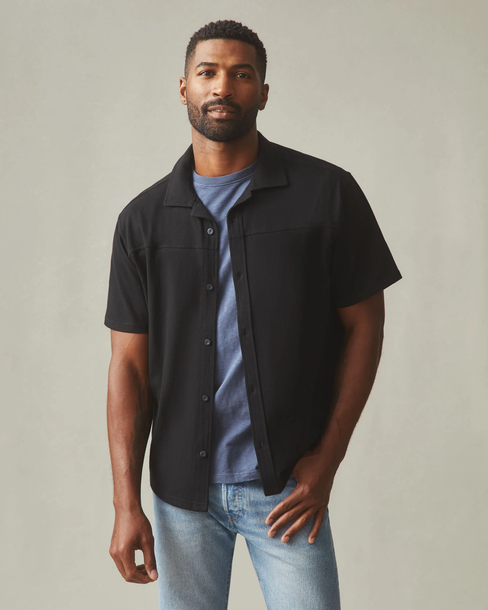 Men's Horizon Shirt - Black - Image 4