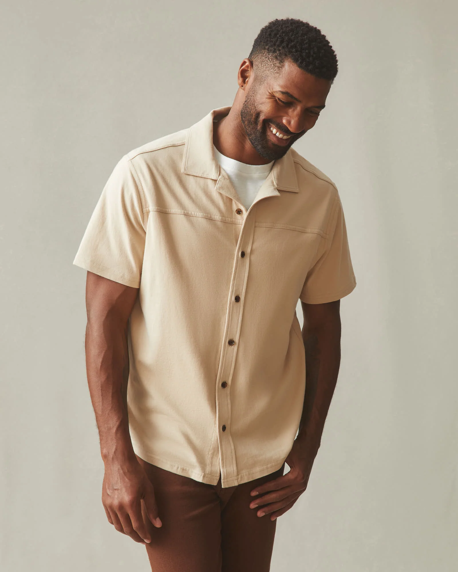 Men's Horizon Shirt - Safari - Image 5