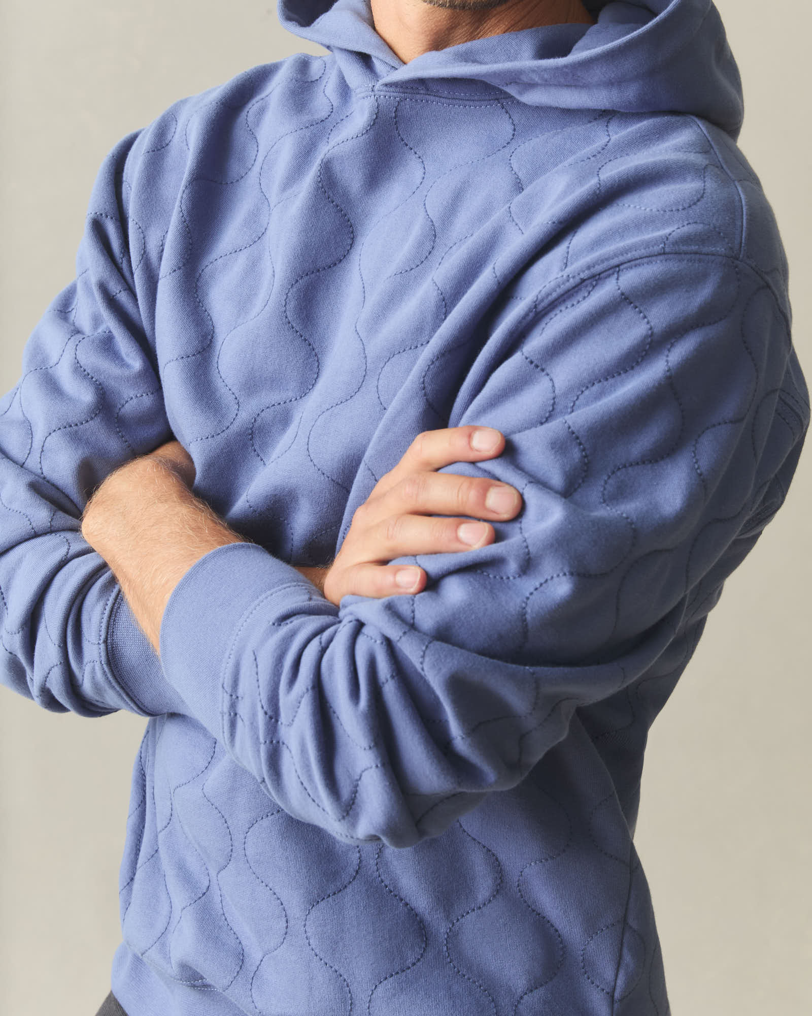 Unisex Heavyweight Onion Stitch Pullover - Coastal Fjord - Image 7