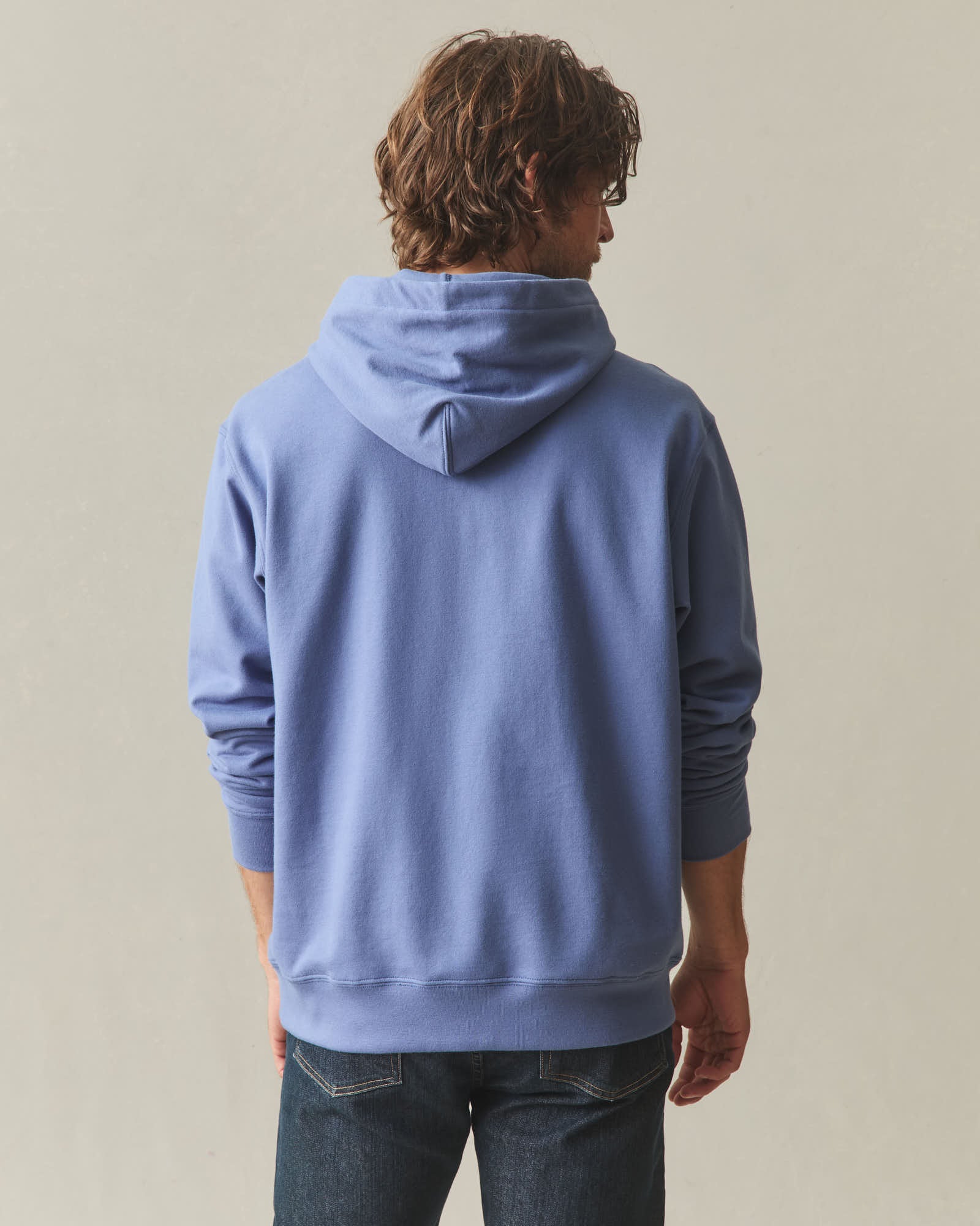 Unisex Heavyweight Pullover - Coastal Fjord - Image 4