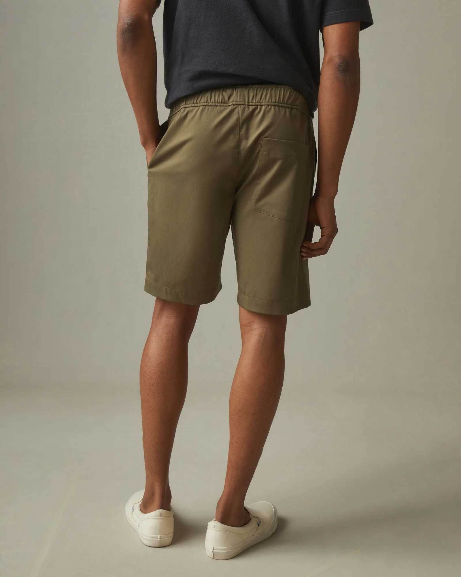 Men's Lightweight Beach Short - Moss - Image 2