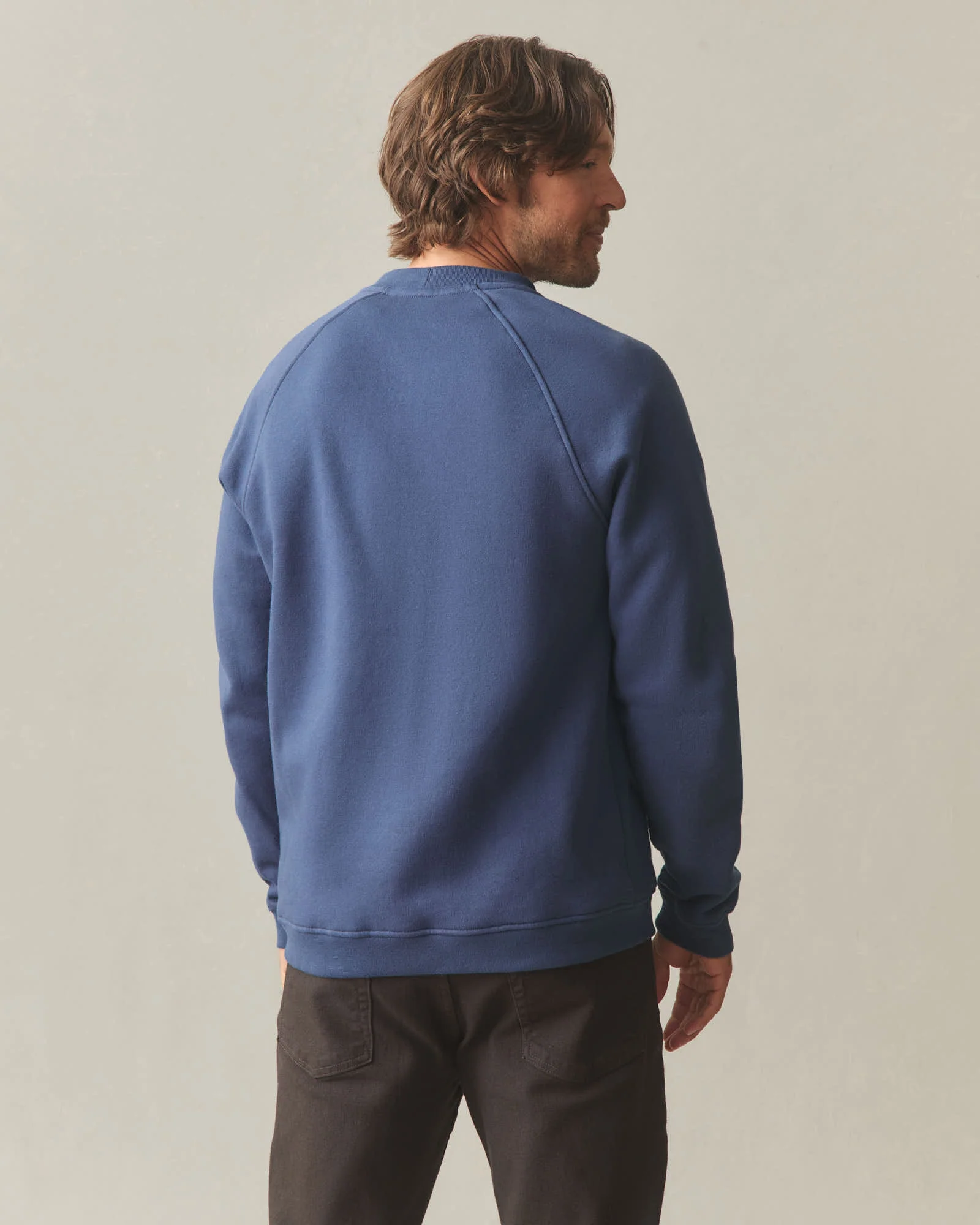 Men's Midweight Snap Henley - Dark Denim - Image 3