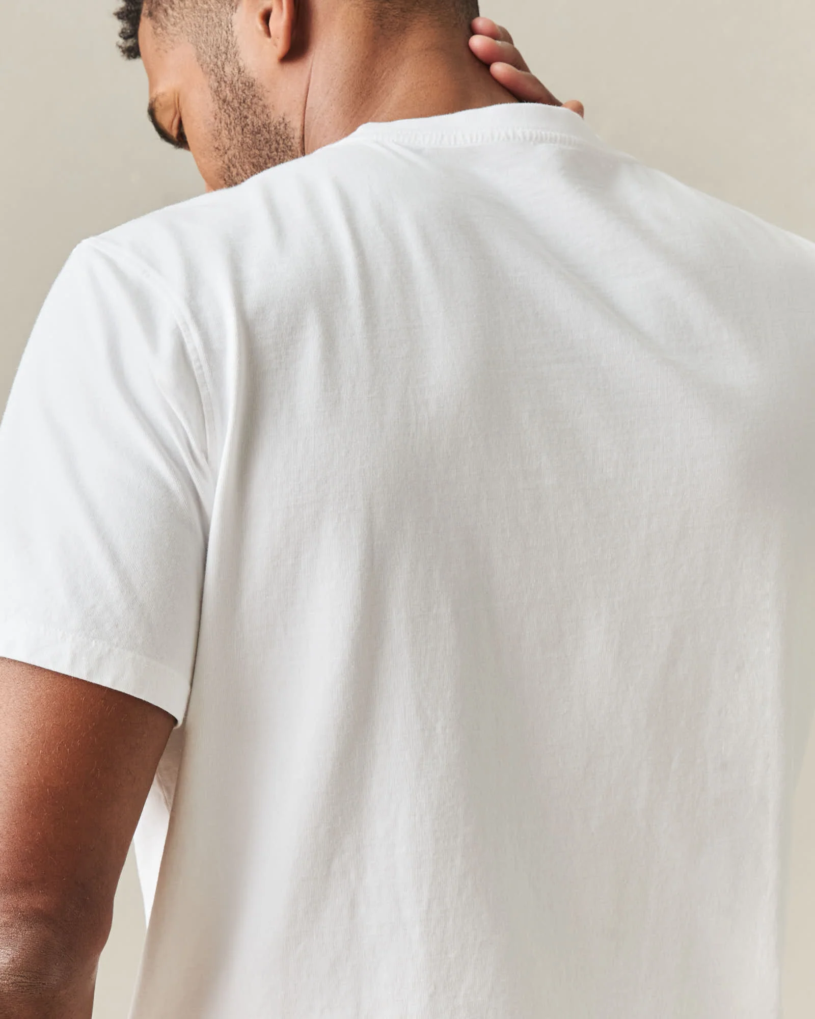Men's Midweight Tee - White - Image 5