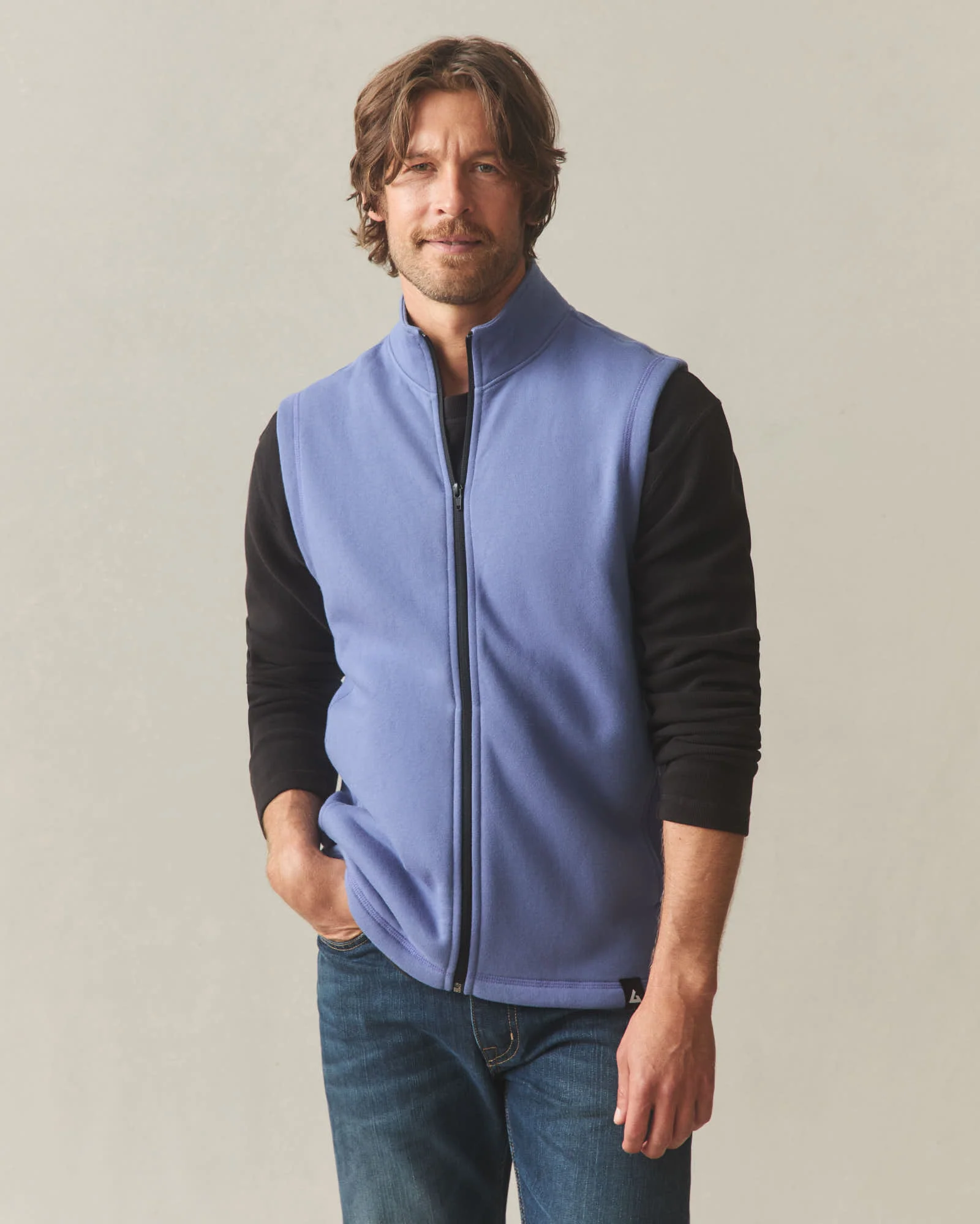Men's Midweight Vest - Coastal Fjord - Image 2