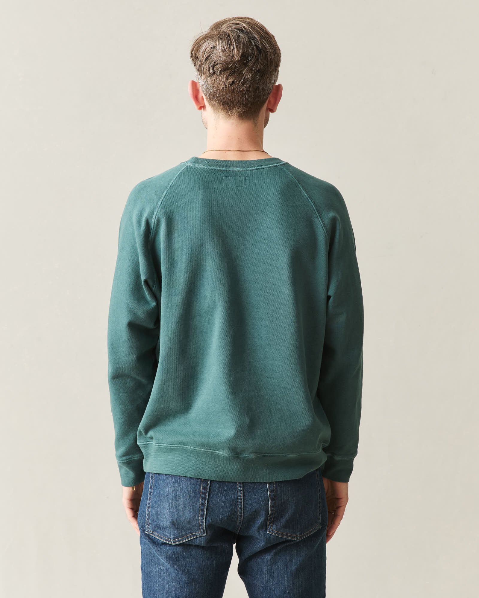 Men's Relaxed French Terry Crew - Jasper - Image 4