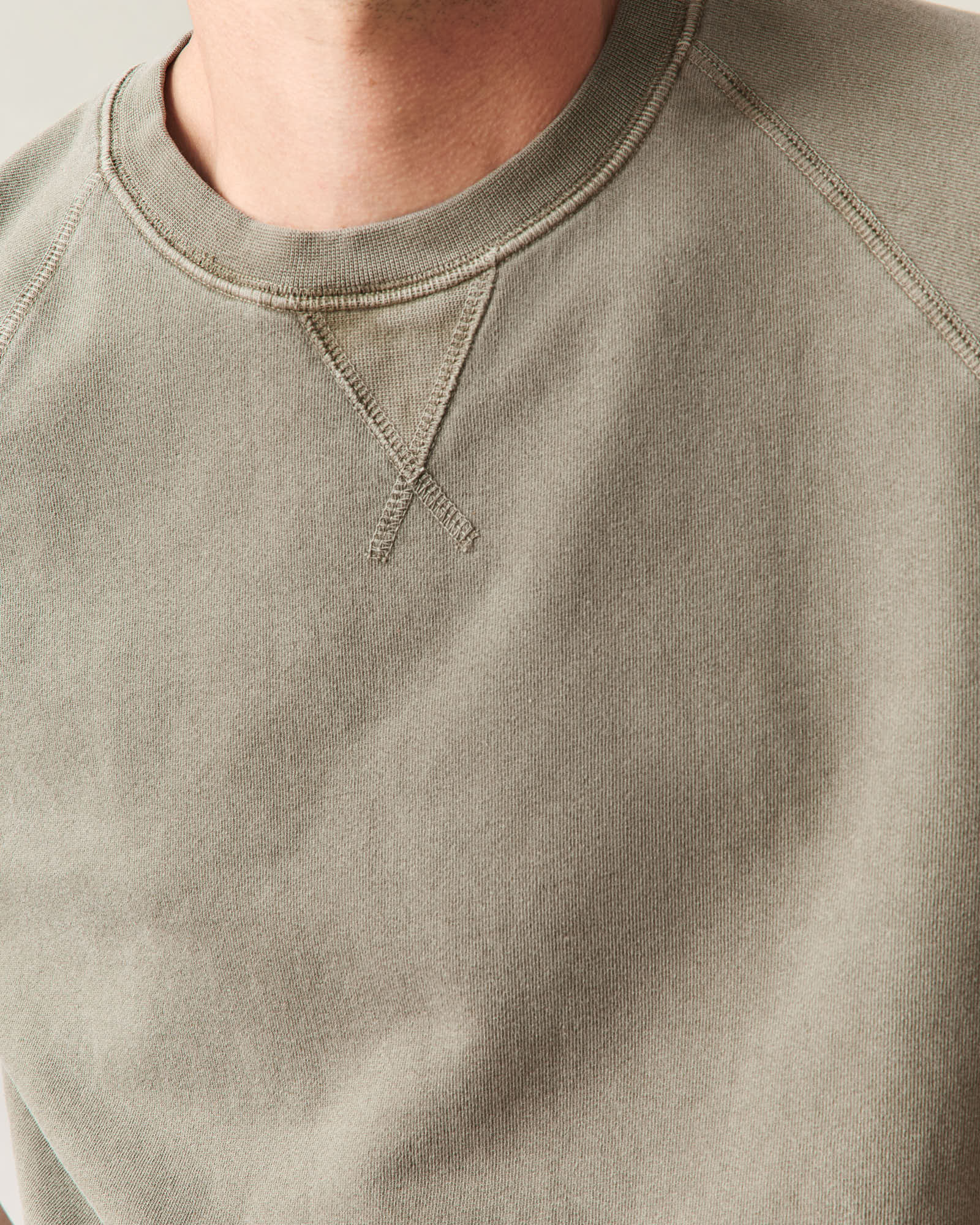 Men's Relaxed French Terry Crew - Sea Turtle - Image 4