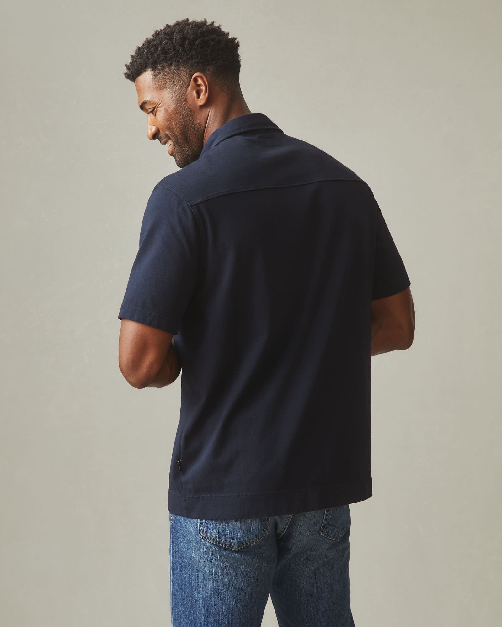 Men's Resort Shirt - Dress Navy - Image 3