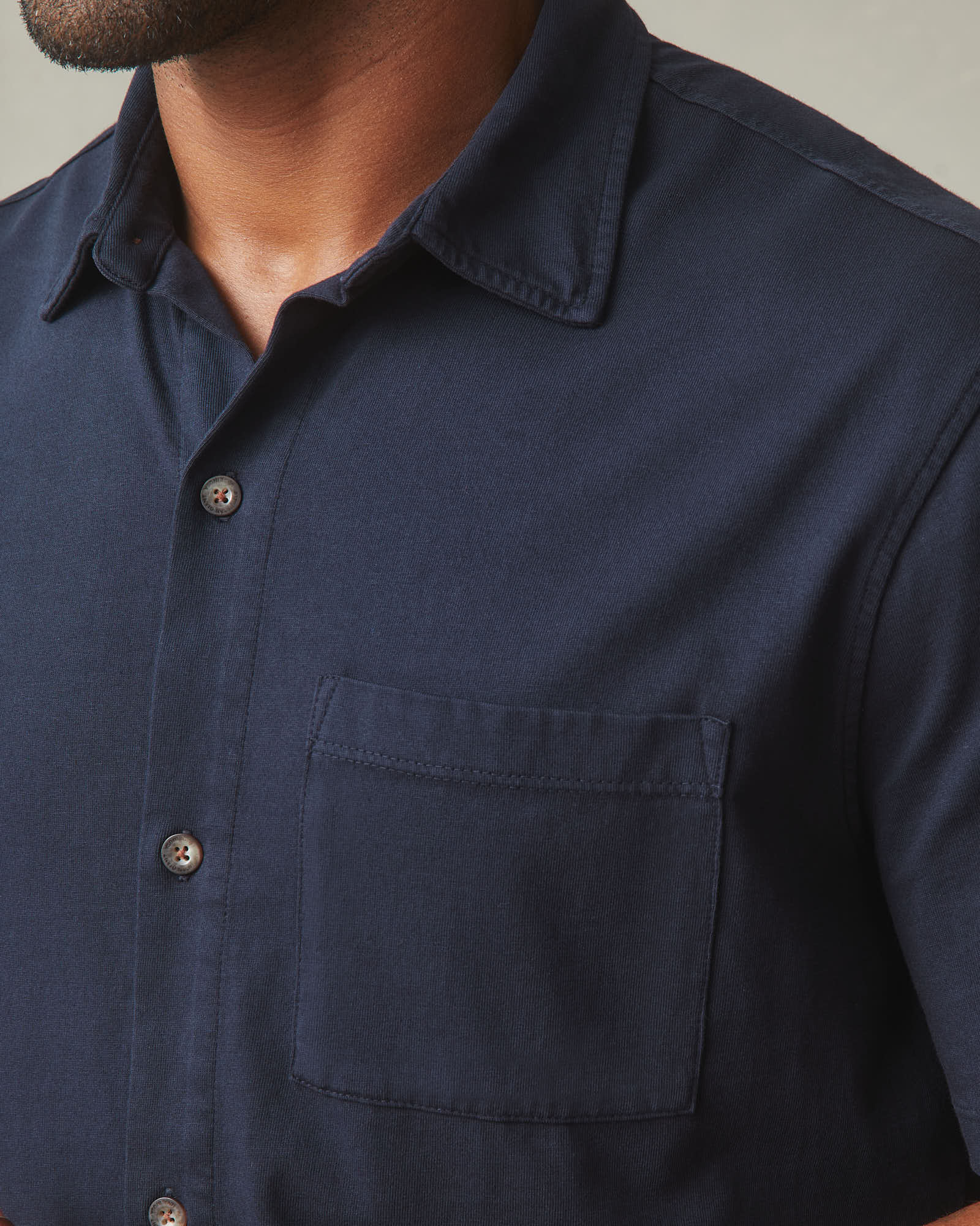 Men's Resort Shirt - Dress Navy - Image 4