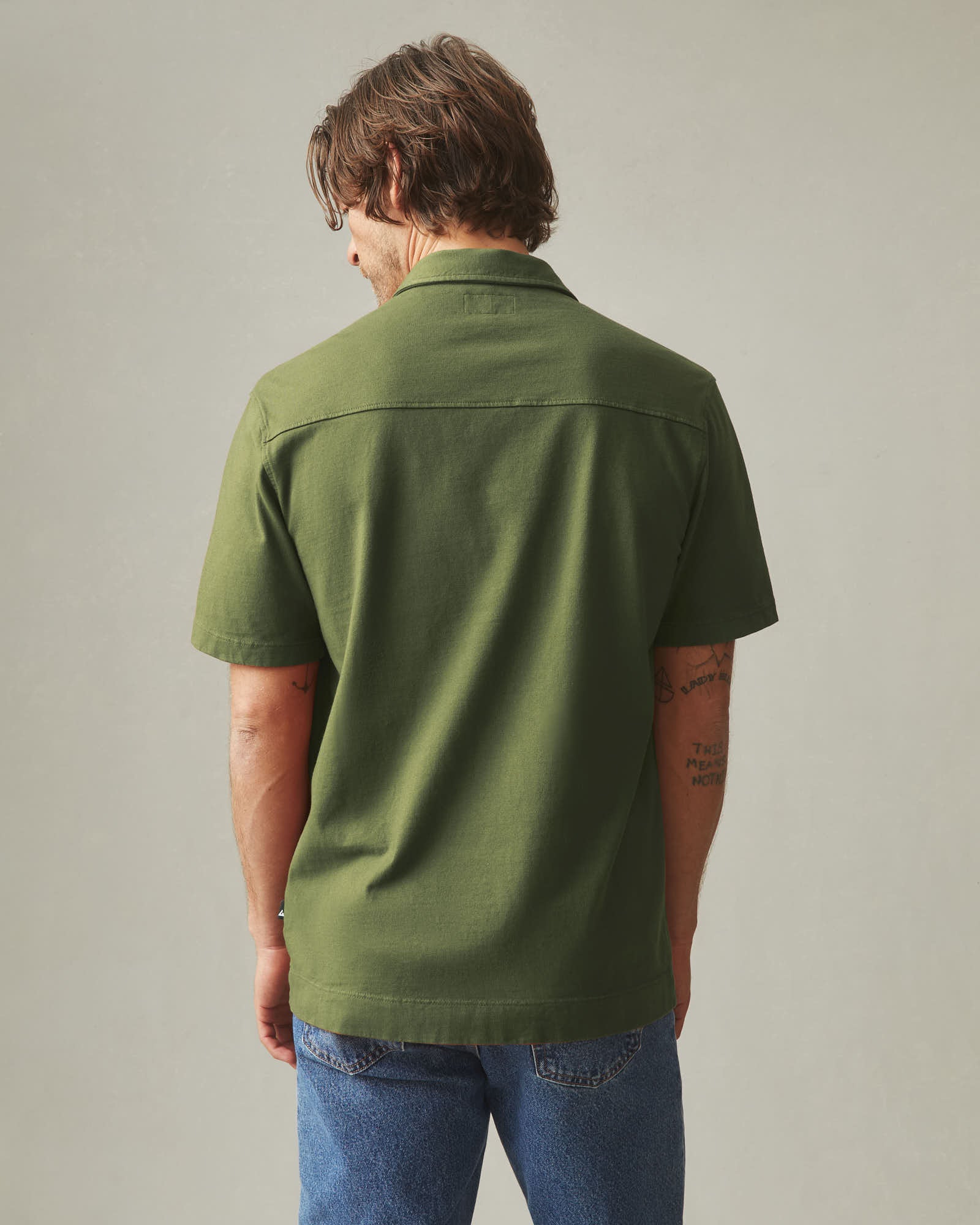 Men's Resort Shirt - Rifle Green - Image 2