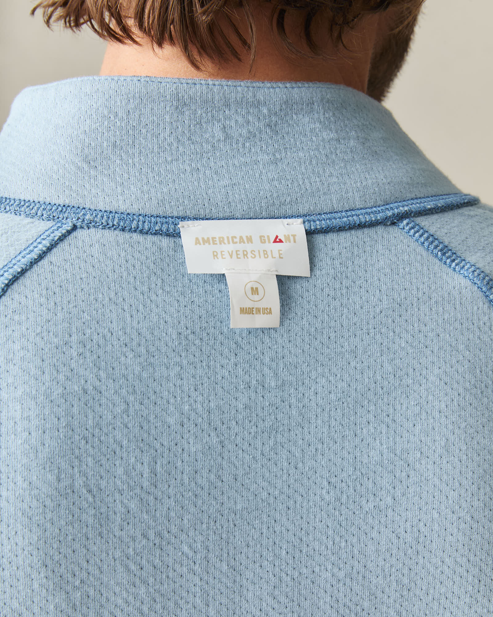 Men's Reversible Half Zip - Mountain Spring - Image 7