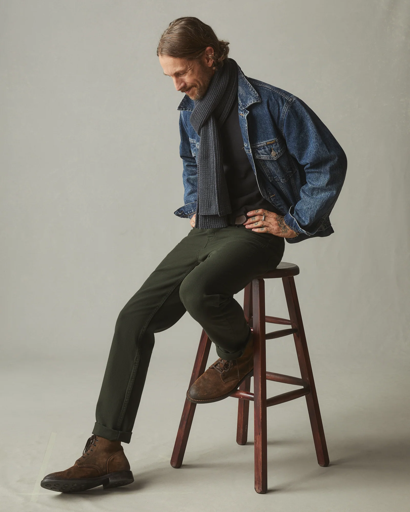 Men's Roughneck Pant Straight - Dark Elm - Image 5