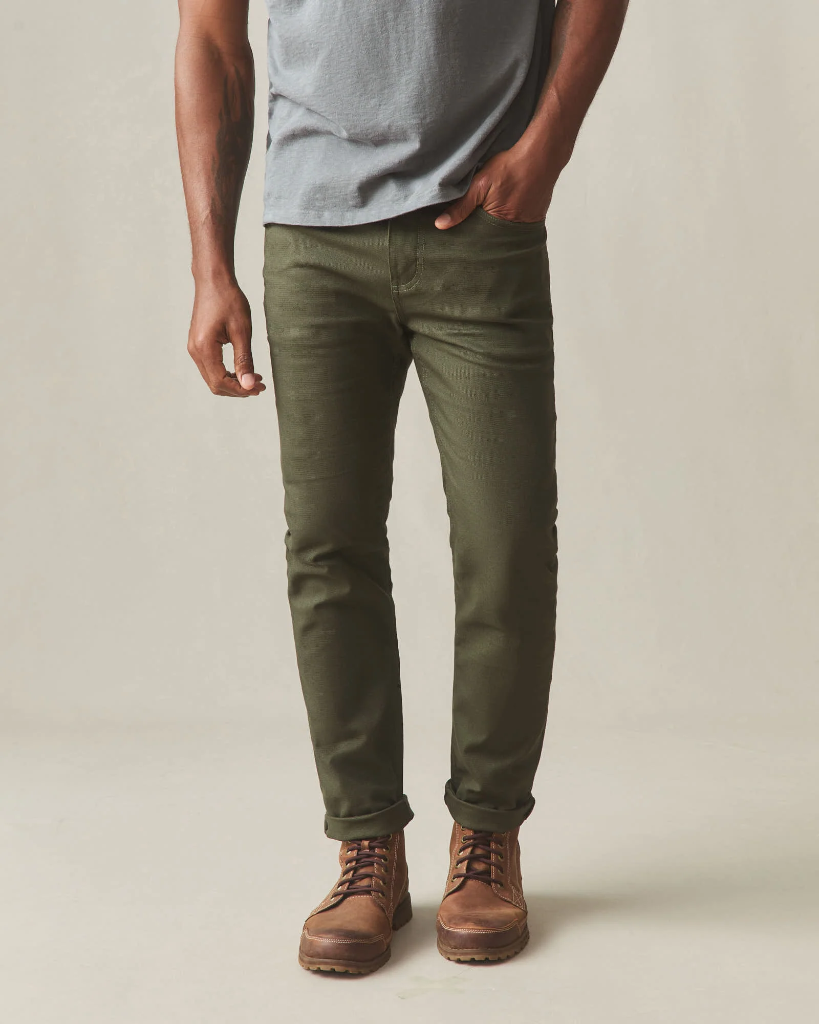 Men's Roughneck Pant - Deep Olive - Image 2
